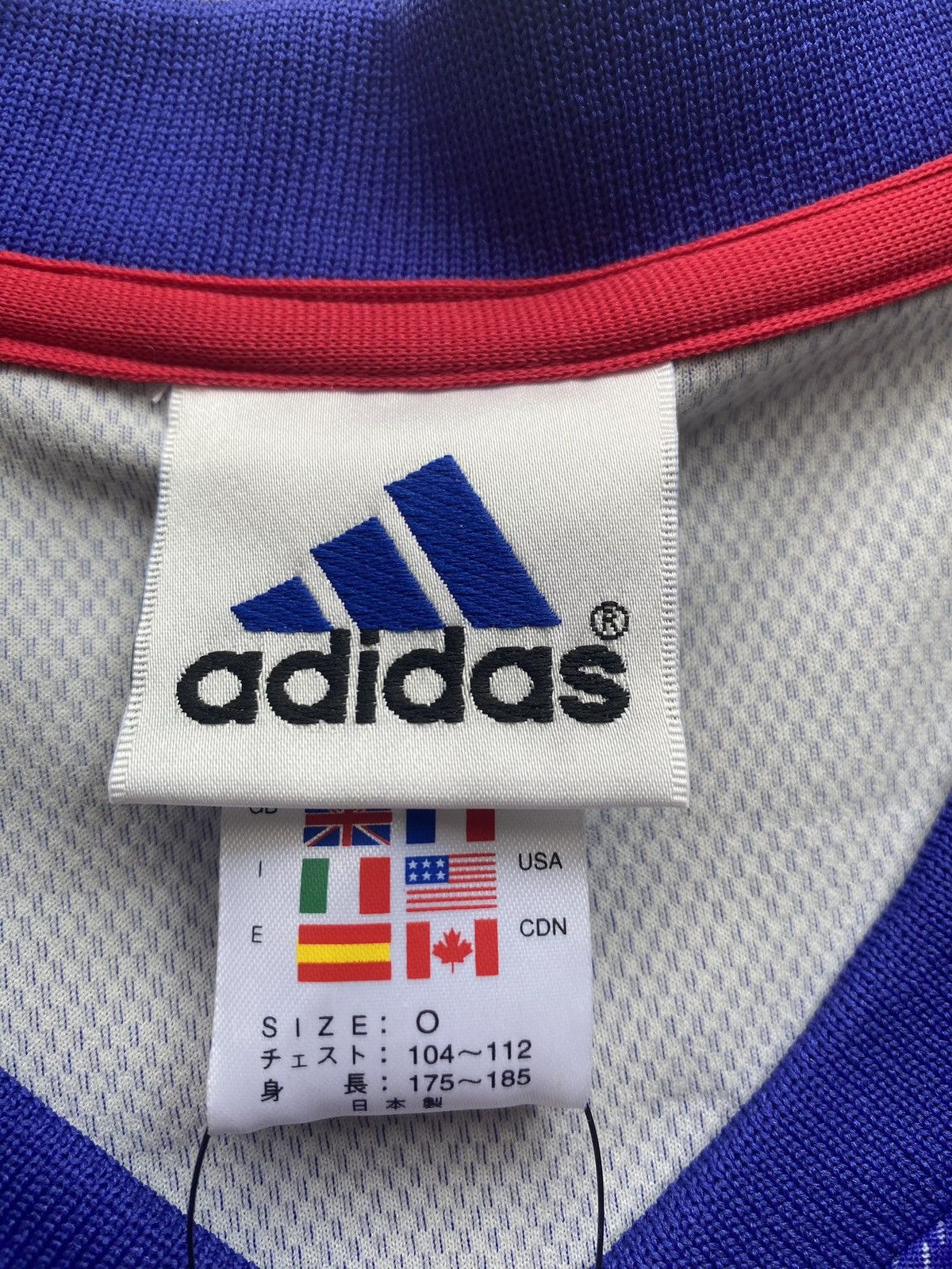 Adidas × Japanese Brand * rare * Japan 2002 home jersey #10 Nakayama size large MEN Size US L / EU 52-54 / 3 - 9 Thumbnail