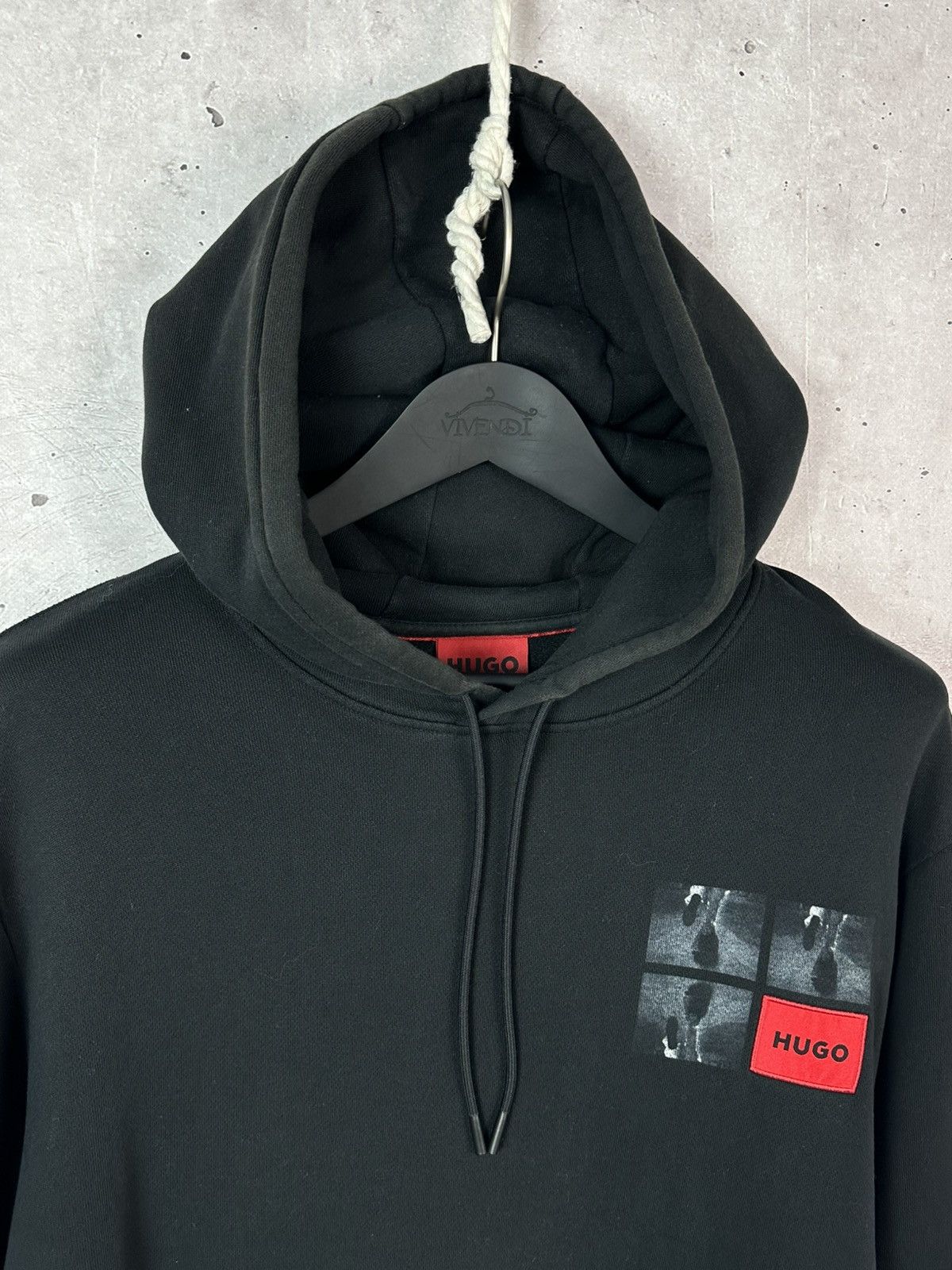 Hugo Boss Hugo Boss Black Long Sleeve Skate Back Print Men’s Hoodie Size US L / EU 52-54 / 3 - 4 Thumbnail