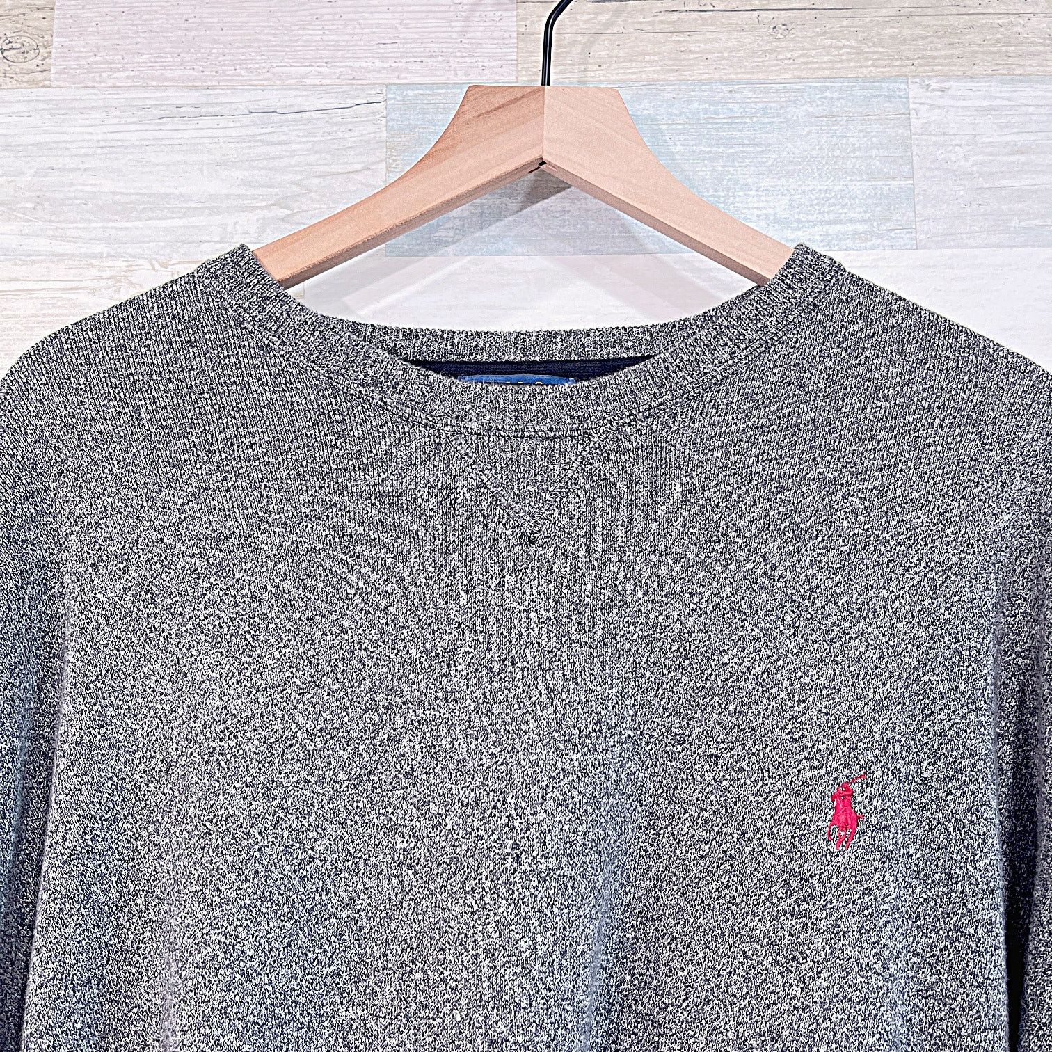 Polo Ralph Lauren POLO Ralph Lauren Crewneck Sweater Heather Gray Mens 4XLT Size US XXL / EU 58 / 5 - 2 Thumbnail
