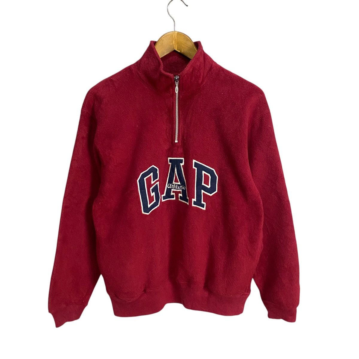 Gap × Vintage Vintage Gap Embroidered Logo Half Zipper fleece Size US XS / EU 42 / 0 - 1 Thumbnail