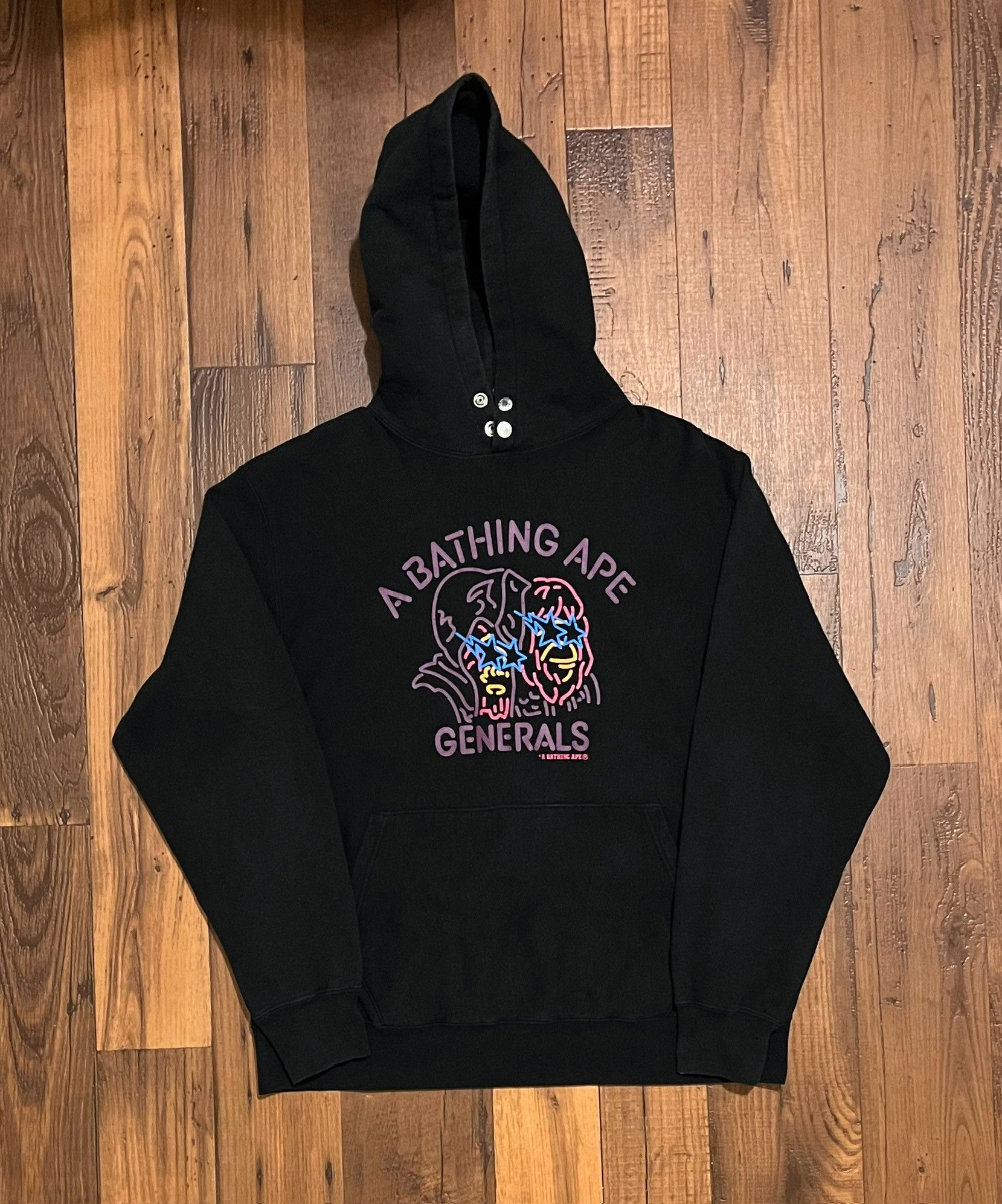 Bape Bape Generals Pullover Hoodie Size US L / EU 52-54 / 3 - 1 Thumbnail