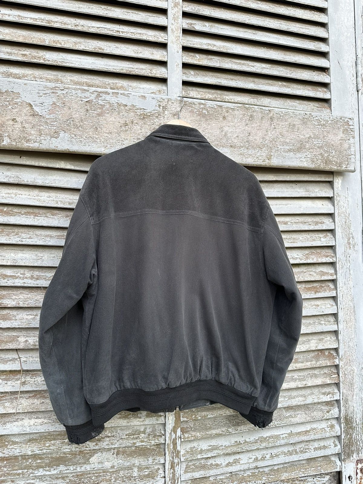 Vintage 👹THRASHED Crocodile Classic Corduroy Bomber Jacket Size US M / EU 48-50 / 2 - 11 Thumbnail