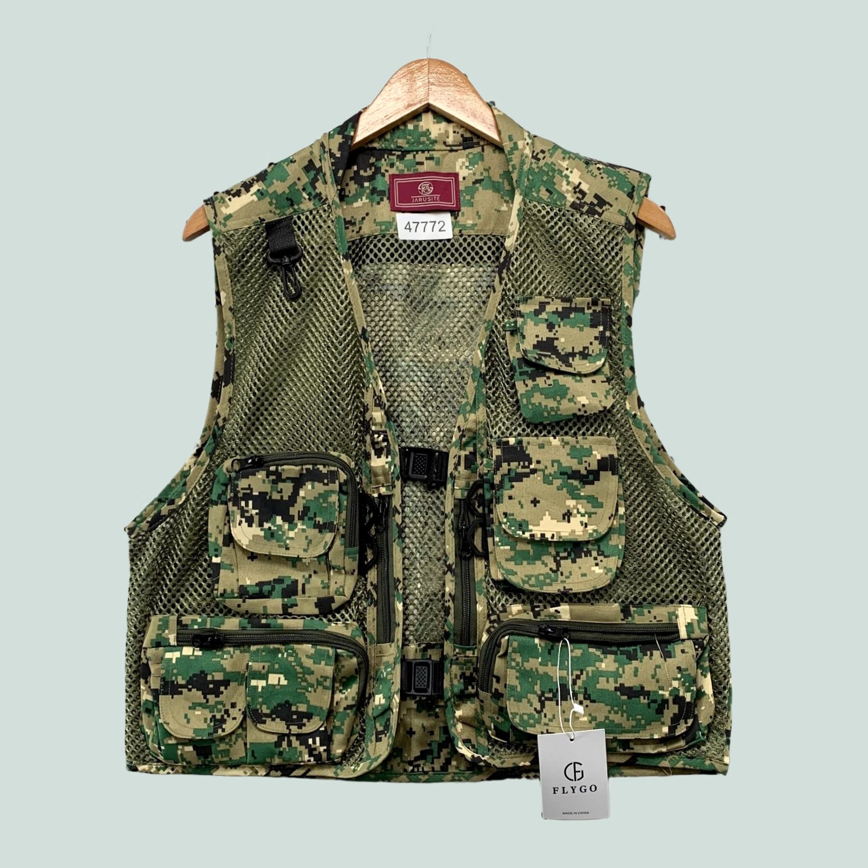 Vintage JARUSITE Camo Utility Vest Mens Small Green Camouflage NEW Hunt Outdoor Fish Size US S / EU 44-46 / 1 - 1 Thumbnail