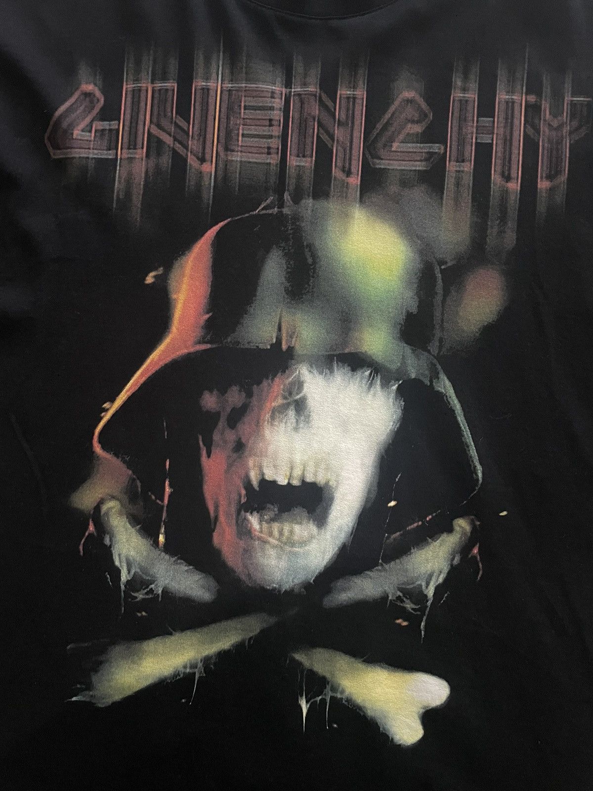 Givenchy Givenchy Army Skull T Shirt Size US M / EU 48-50 / 2 - 2 Thumbnail
