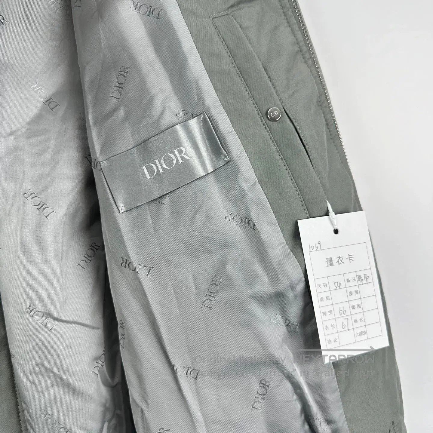 Dior Dior SS24 Embroidered Logo Bomber Jacket. Size US XXL / EU 58 / 5 - 4 Thumbnail