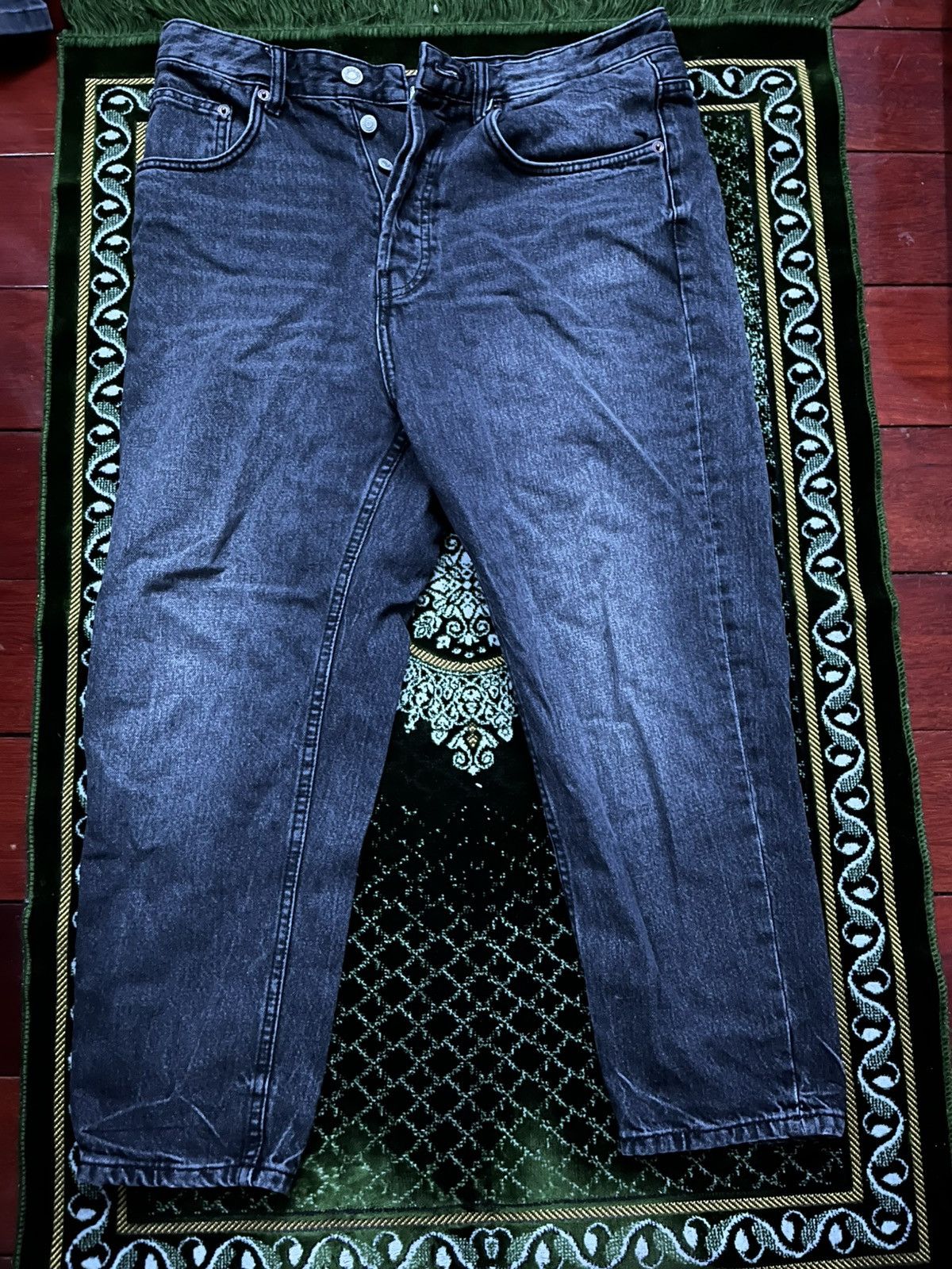Zara Zara Baggy Tapered Jeans Size US 31 - 1 Thumbnail