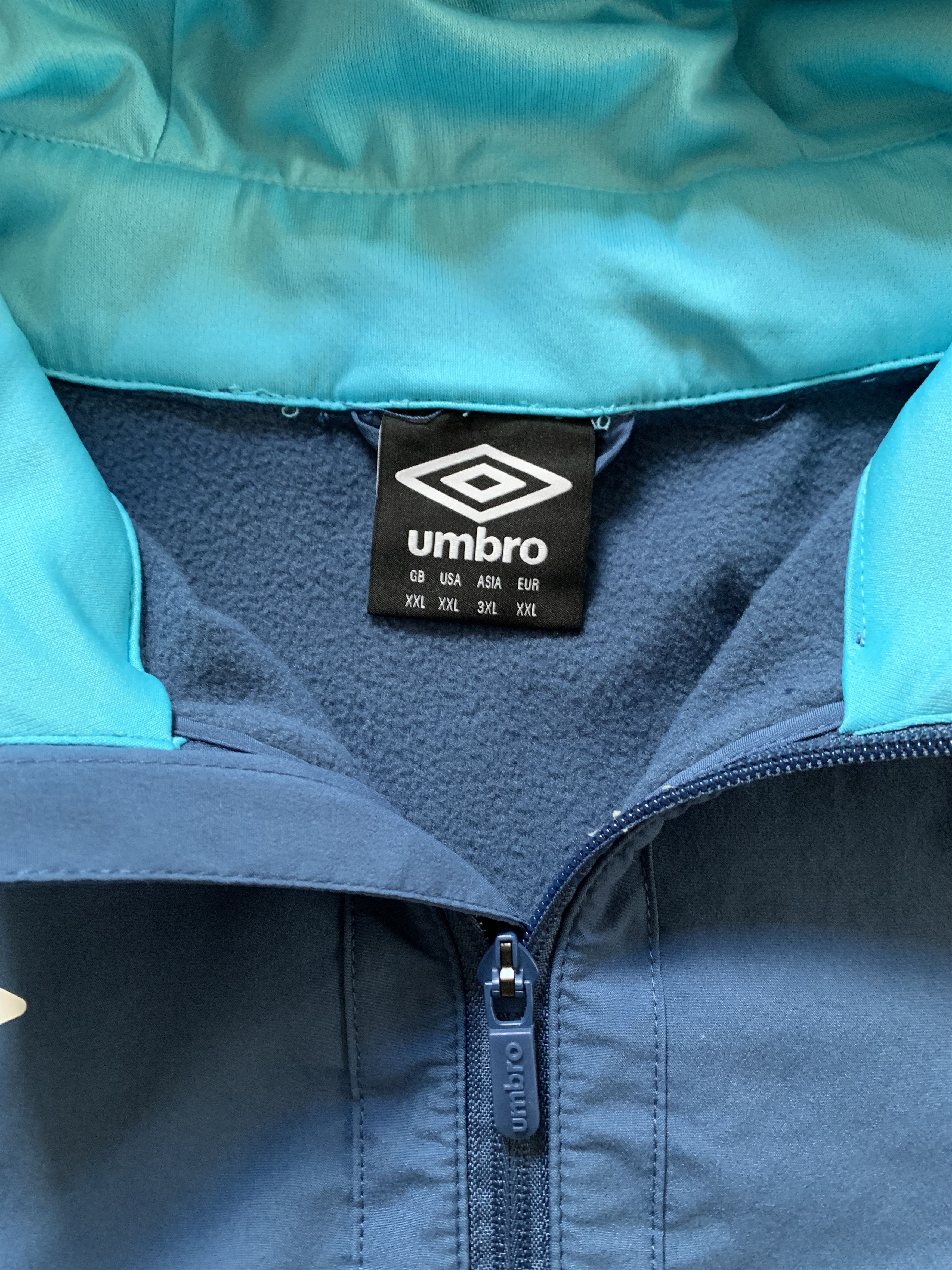 Umbro Umbro O2 England Rugby Full Zip Hoodie Jacket Size US XXL / EU 58 / 5 - 5 Thumbnail