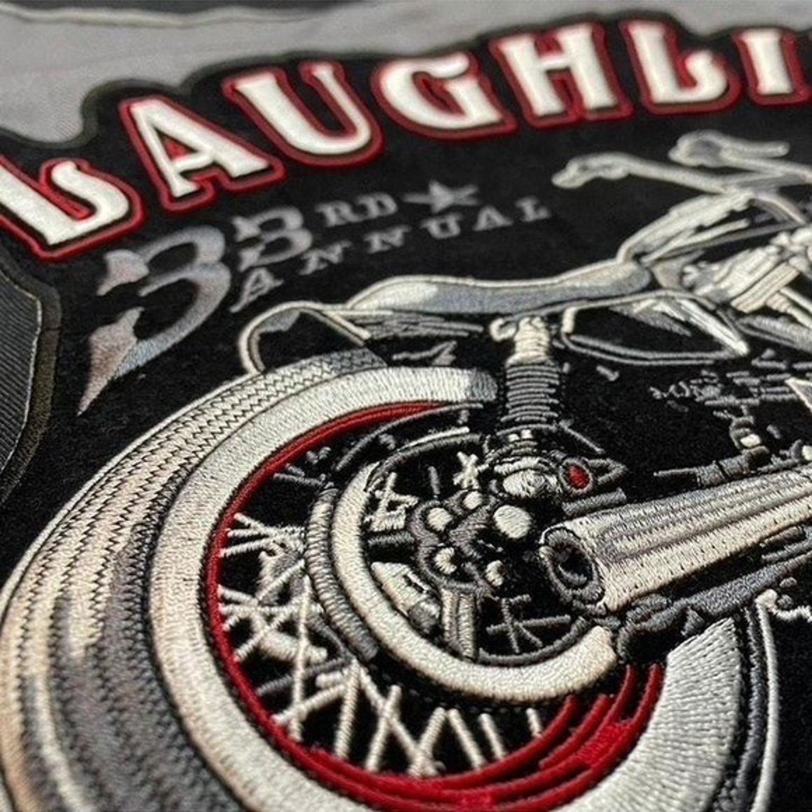 Vintage BIKER CLOTHING Mens (L) Mechanic Button Shirt Embroidered Size US L / EU 52-54 / 3 - 5 Thumbnail