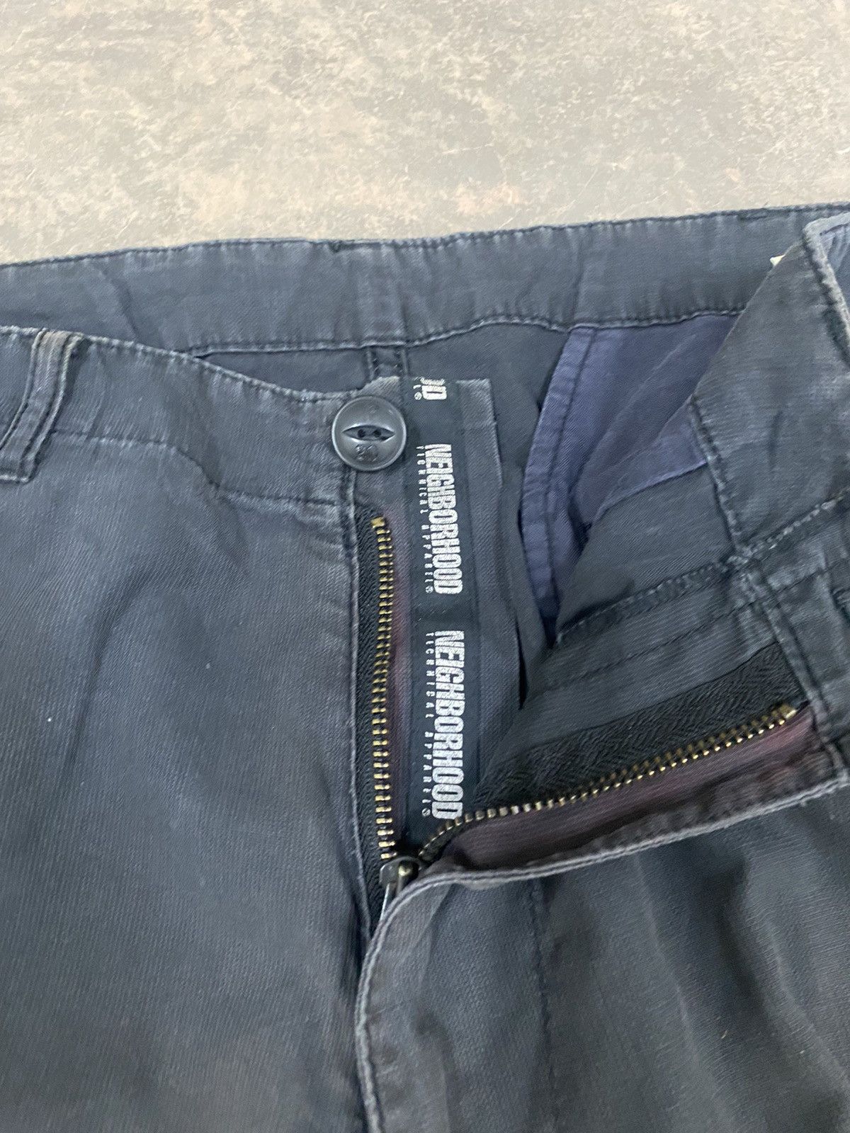 Neighborhood FADED NEIGHBORHOOD JAPAN CARGO PANTS LGB 90s Size US 34 / EU 50 - 10 Thumbnail