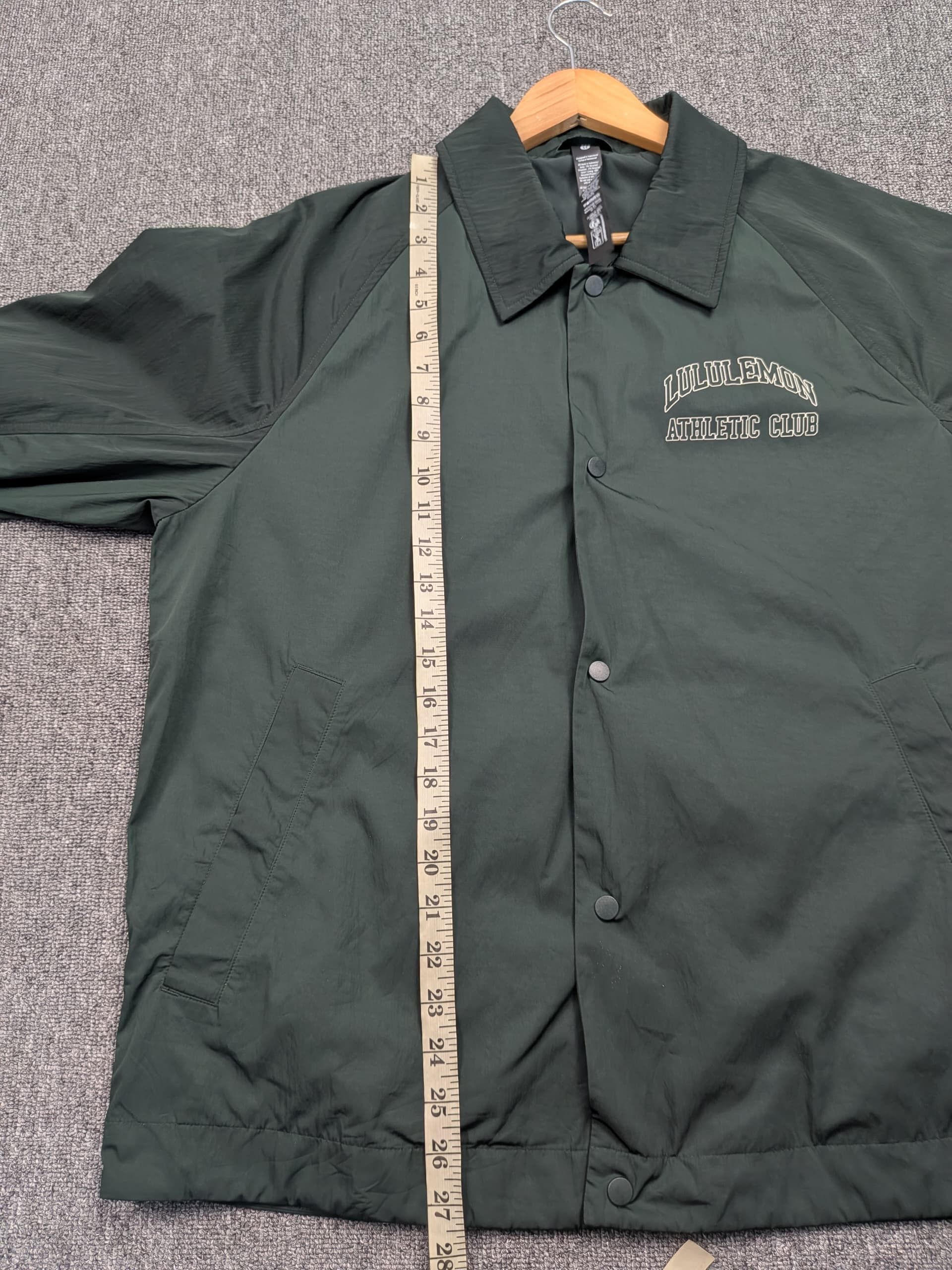 Lululemon Lululemon Athletic Club Coaches Jacket Rainforest Green Size US M / EU 48-50 / 2 - 15 Thumbnail