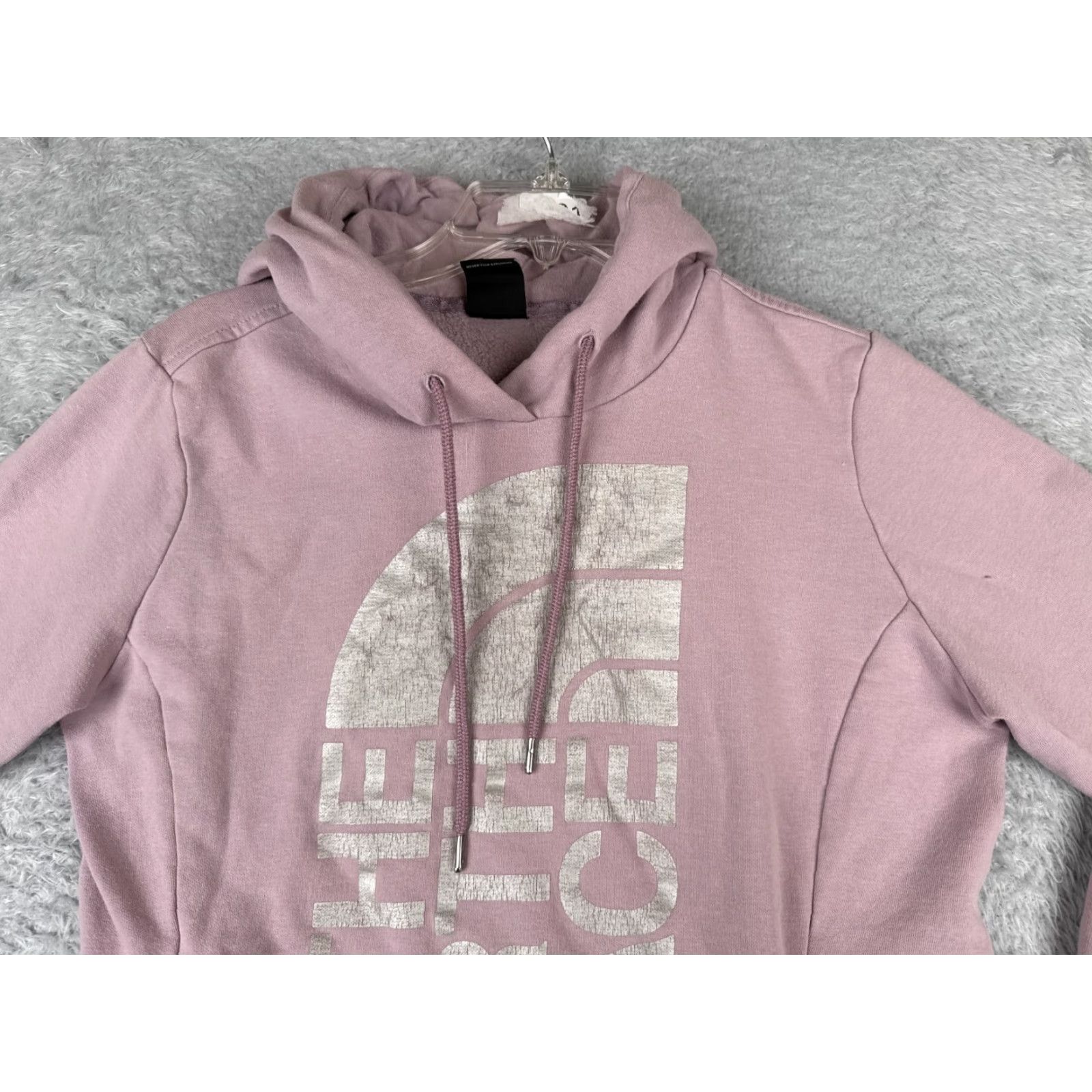 The North Face VINTAGE The North Face Hoodie Shirt Womens Large Pink Pullover Cotton Blend Read Size L / US 10 / IT 46 - 4 Thumbnail