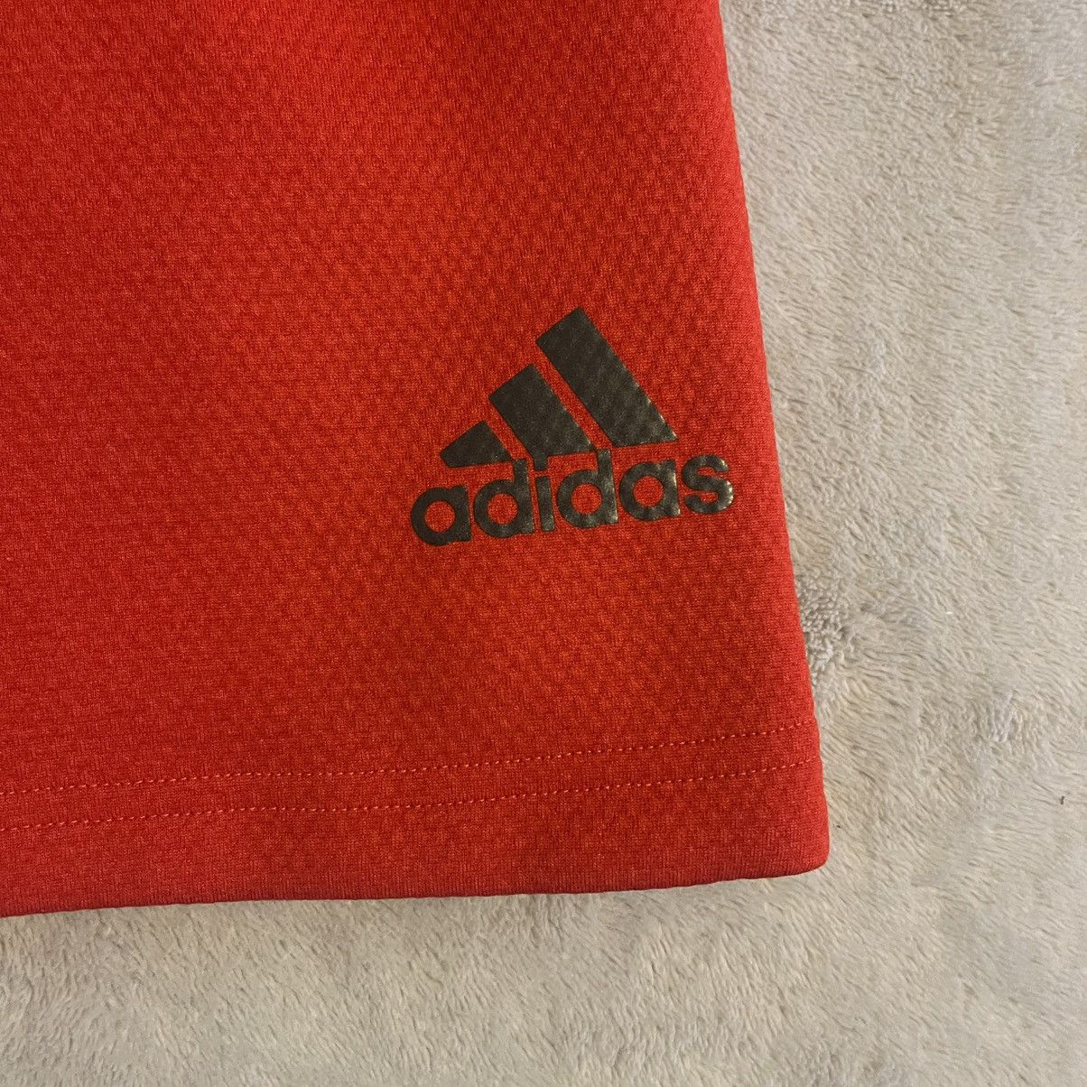 Adidas Adidas Shorts Men Medium Red Climalite Gym Workout Running Size US 28 / EU 44 - 8 Thumbnail