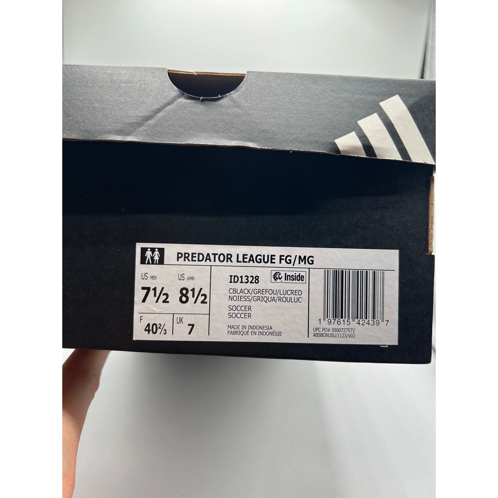 Adidas Adidas Predator 24 League FG MG “ Stealth Victory Pack” Size US 7.5 / EU 40-41 - 7 Thumbnail