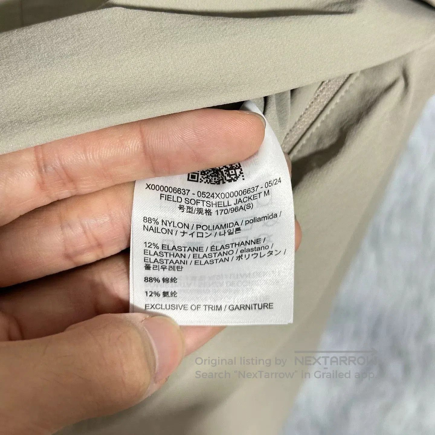 Veilance arcteryx veillance field softshell jacket beige. Size US S / EU 44-46 / 1 - 5 Thumbnail