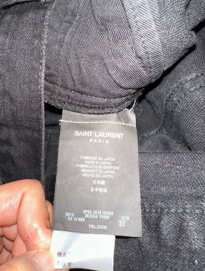 Saint Laurent Paris × Yves Saint Laurent Saint Laurent YSL Knife Cut Jeans2410-Nextarrow Size US 31 - 8 Thumbnail