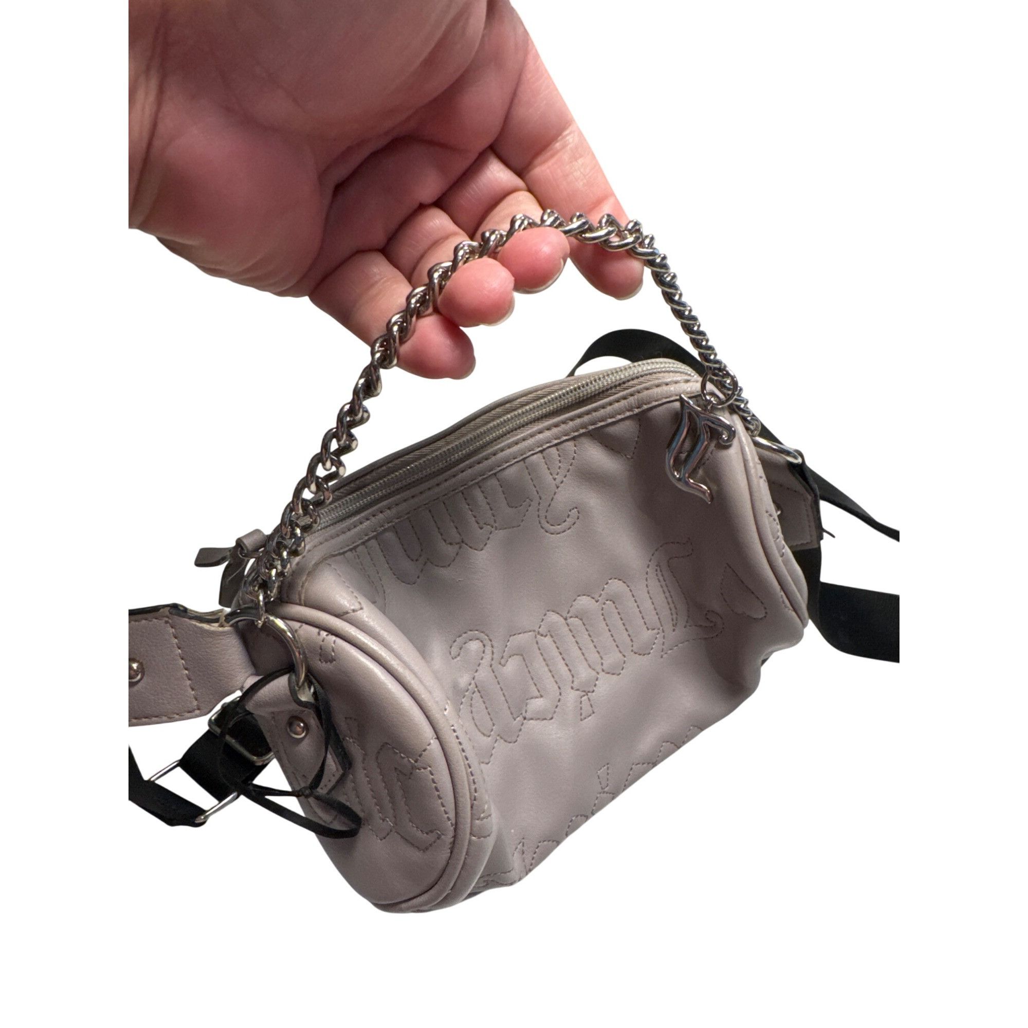 Juicy Couture Juicy Couture Womens Gray Crossbody Clutch Purse SKU 7291 Size ONE SIZE - 17 Thumbnail