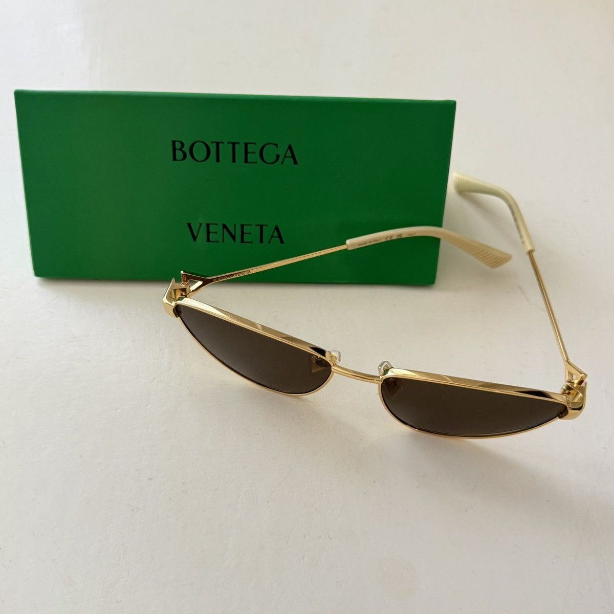 Bottega Veneta Bottega Veneta Sunglasses Bv 1186 S Gold Size ONE SIZE - 4 Thumbnail