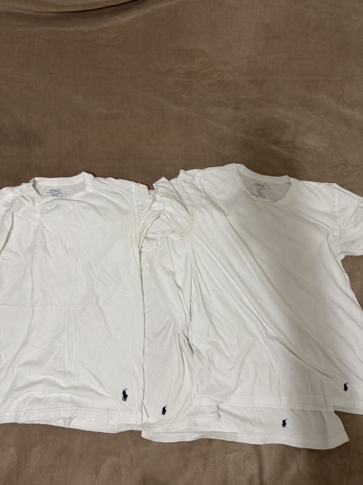 Polo Ralph Lauren Polo White Tees (4 pcs) Size US M / EU 48-50 / 2 - 1 Preview