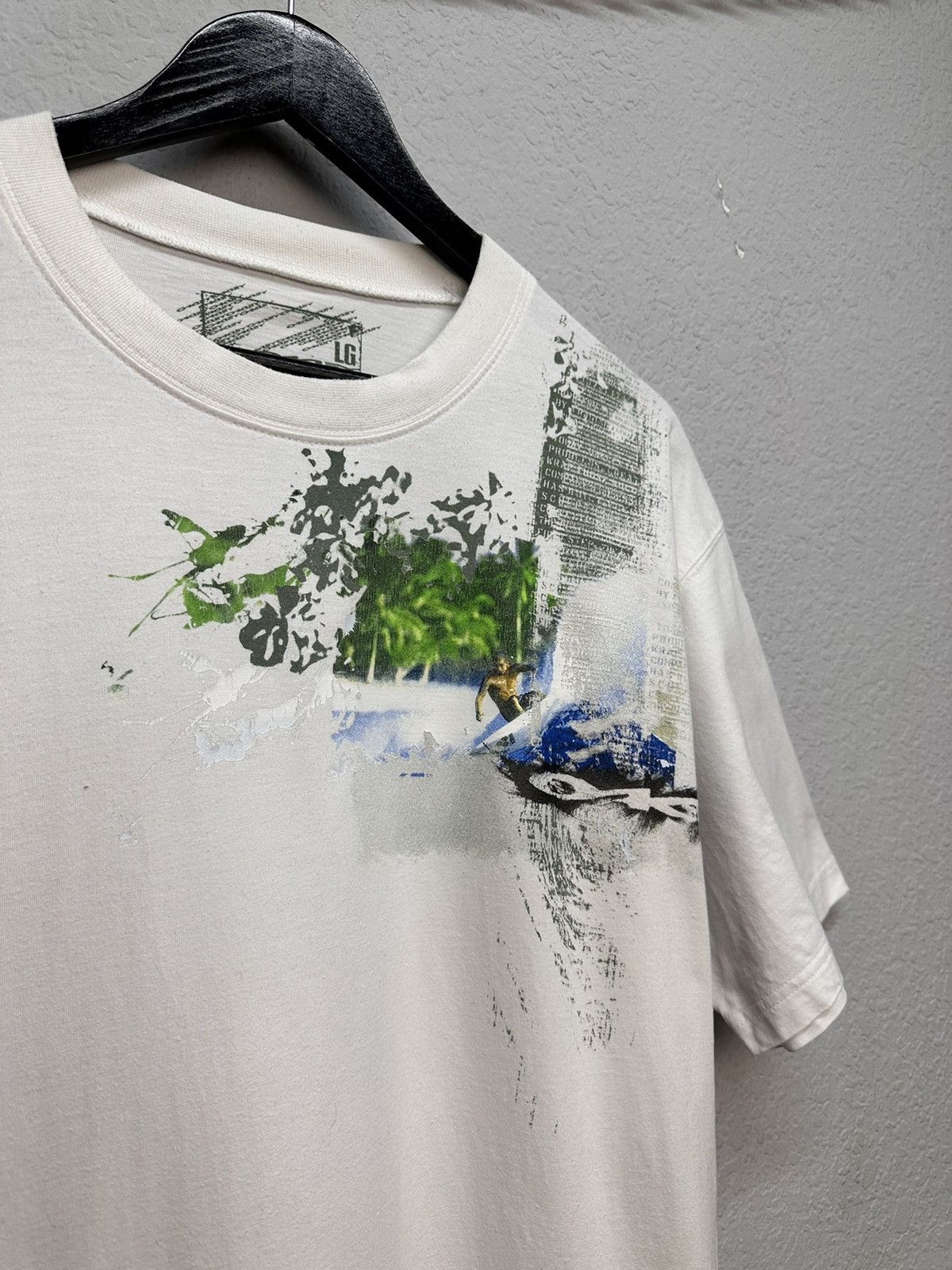 Oakley Oakley vintage white logo t-shirt y2k Size US L / EU 52-54 / 3 - 3 Thumbnail