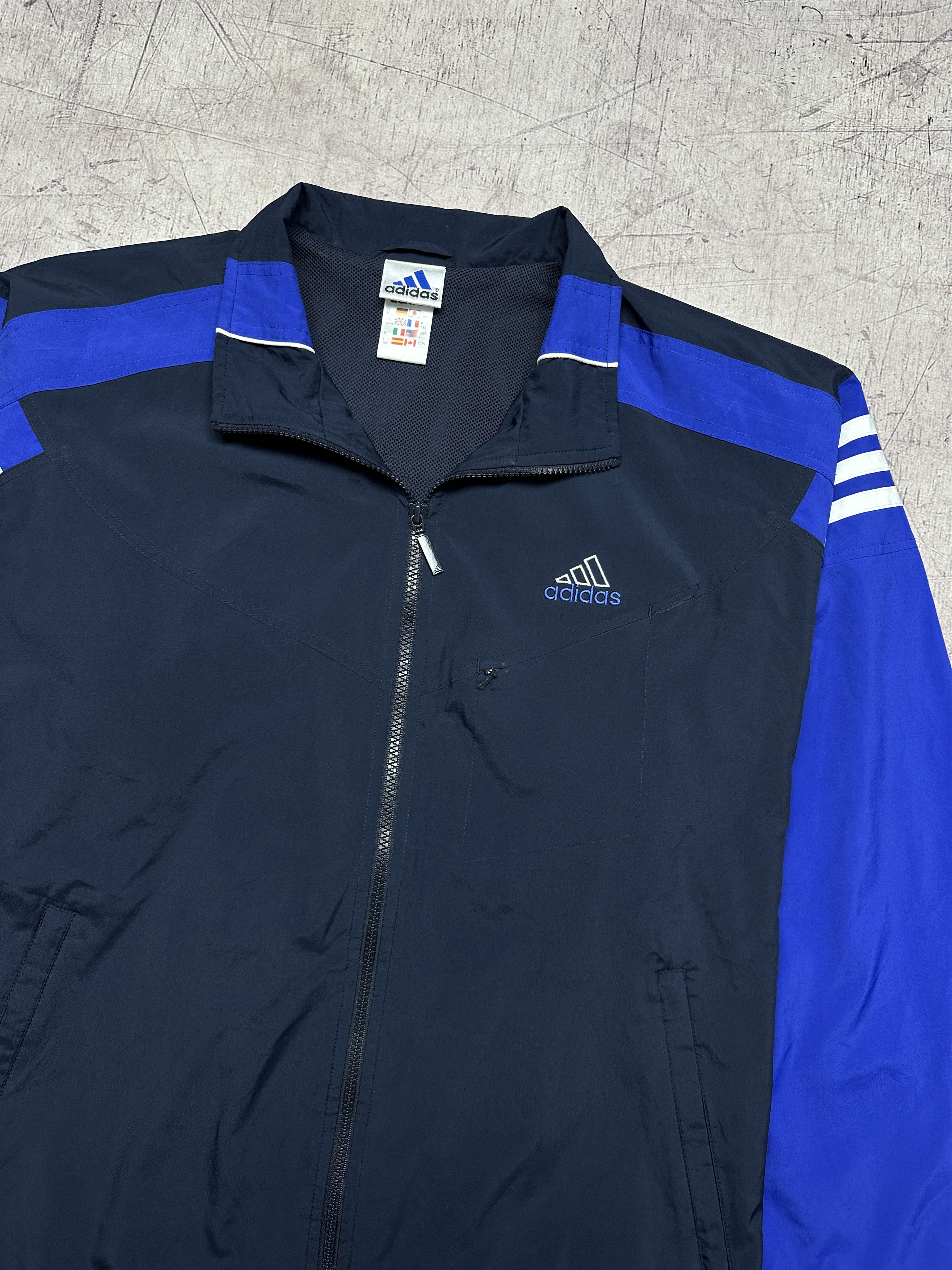 Adidas Adidas Vintage Mens Nylon Suit Jacket + Track Pants Size US 34 / EU 50 - 3 Thumbnail