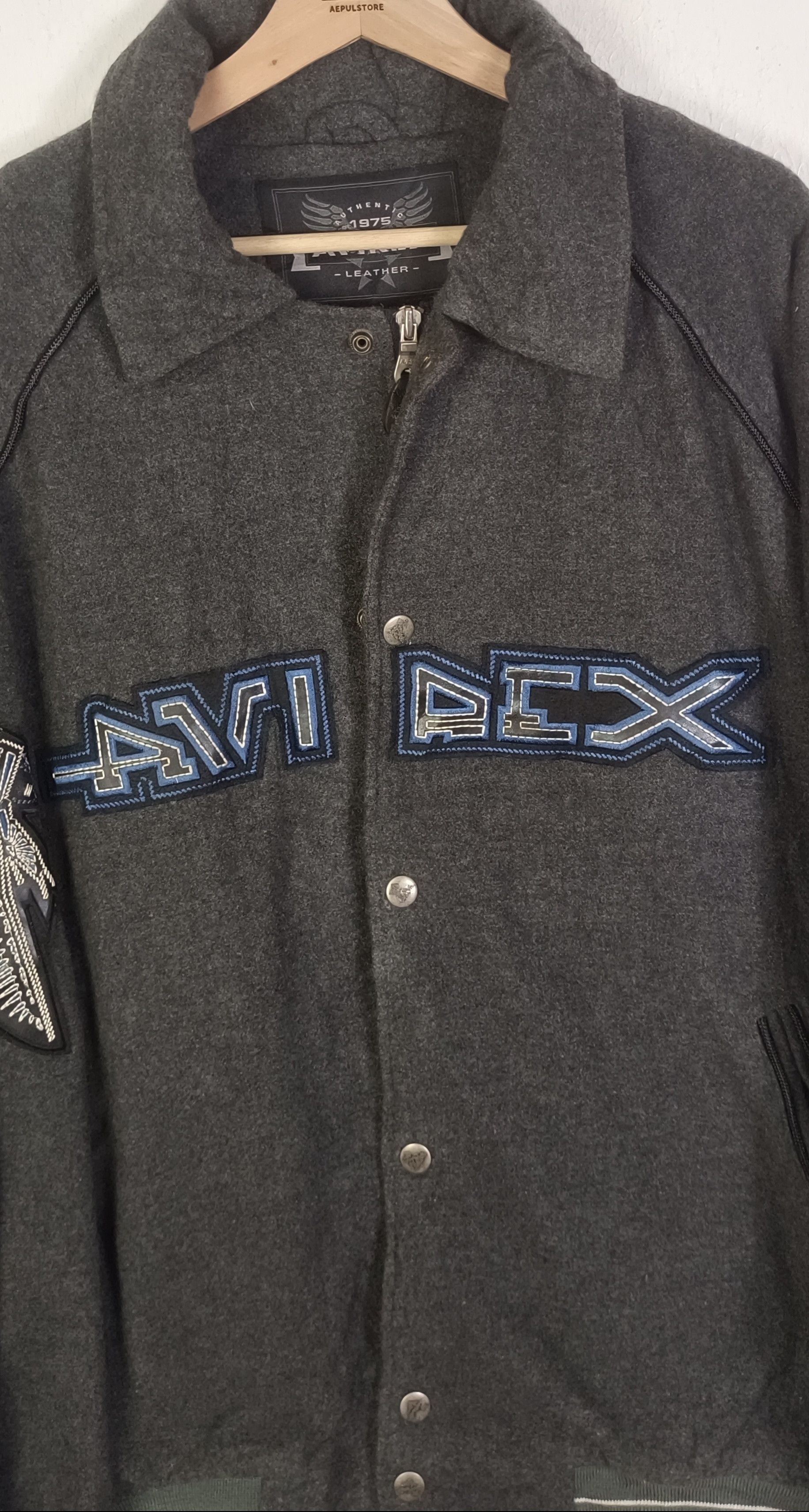 Avirex Avirex Leather American Legend Jacket Size US XL / EU 56 / 4 - 17 Thumbnail