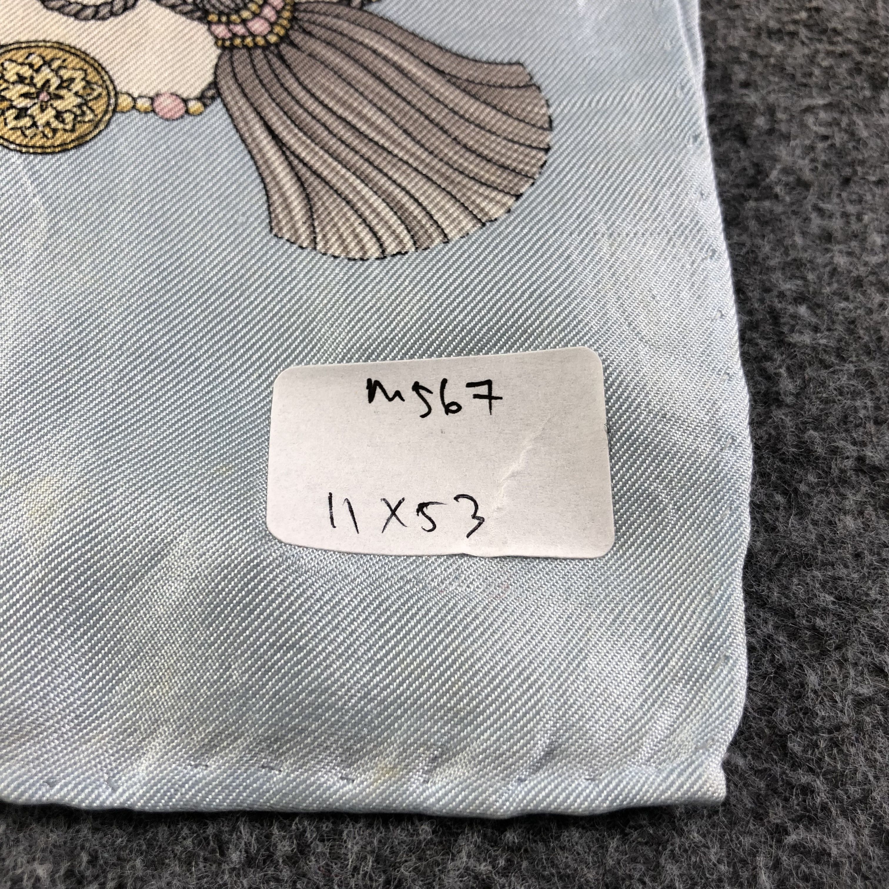 Japanese Brand Vintage Felix Buhler Silk Stole Silk Scarf M567 Size ONE SIZE - 19 Thumbnail