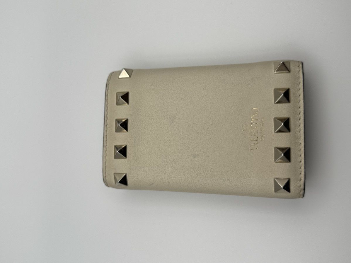 Valentino Valentino Rockstud Leather Bi Fold Size ONE SIZE - 4 Thumbnail