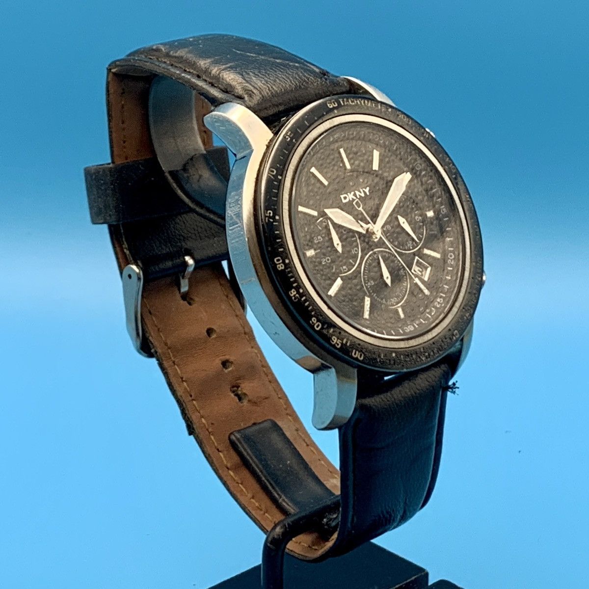 DKNY DKNY NY-1478 Men’s Chrono Wristwatch St Steel Works New Batt Size ONE SIZE - 3 Thumbnail