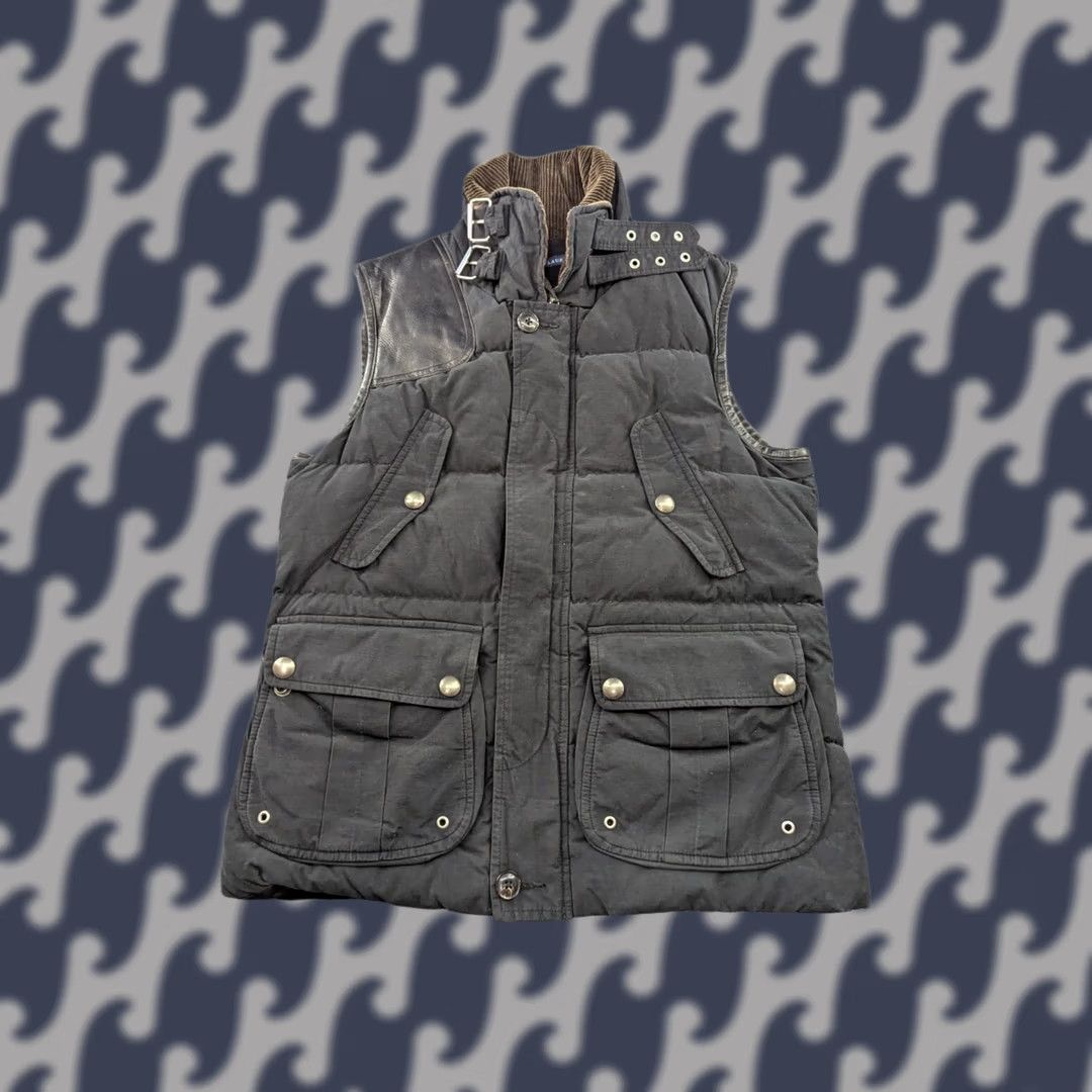 Ralph Lauren VINTAGE Ralph Lauren Womens Goose Down Vest Small Gray Gilet Size S / US 4 / IT 40 - 1 Thumbnail