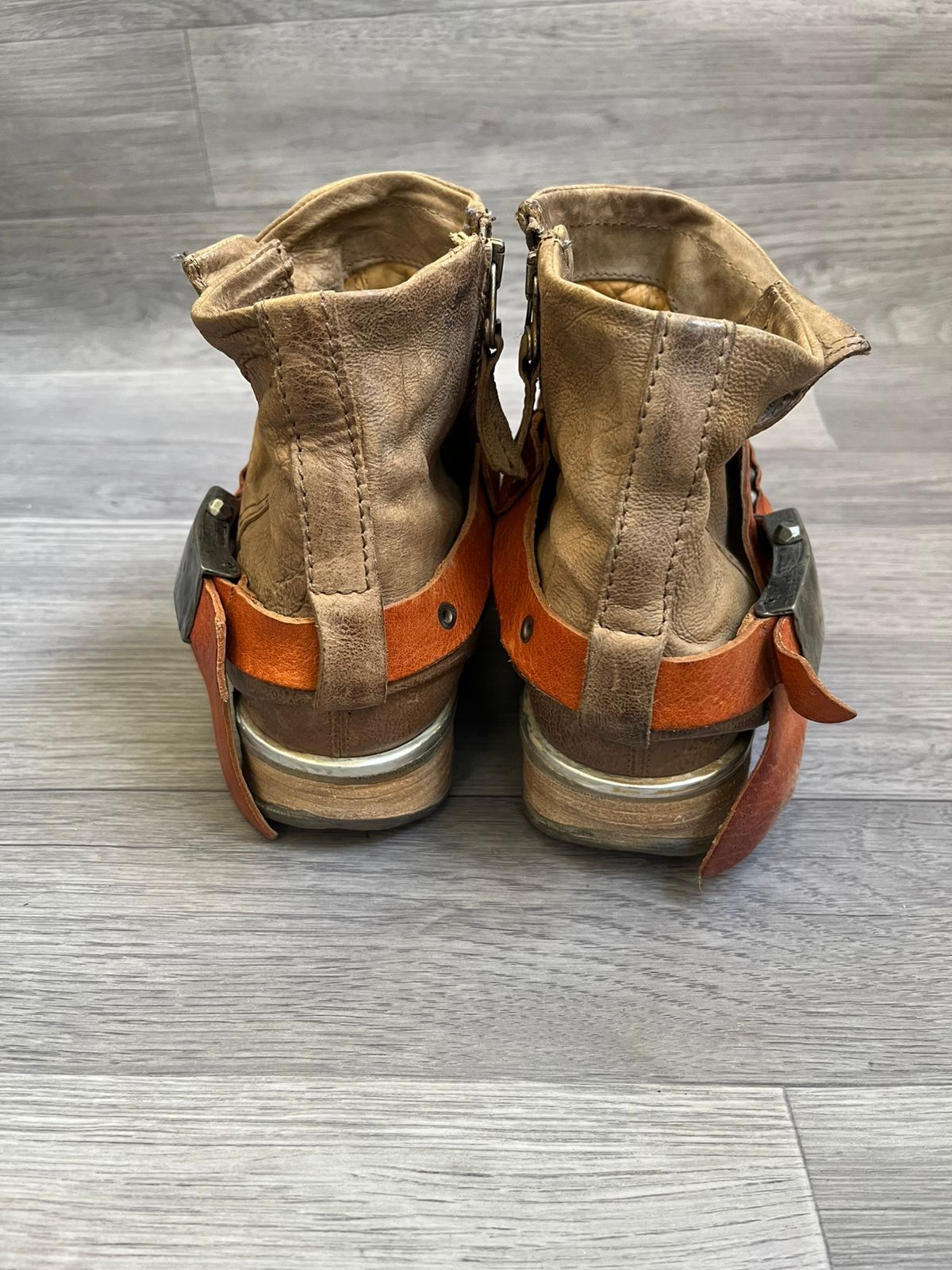 A.S.98 A.S.98 Airstep Avant- Garde Boho Biker Boots Sz41 Size US 8 / EU 41 - 4 Thumbnail
