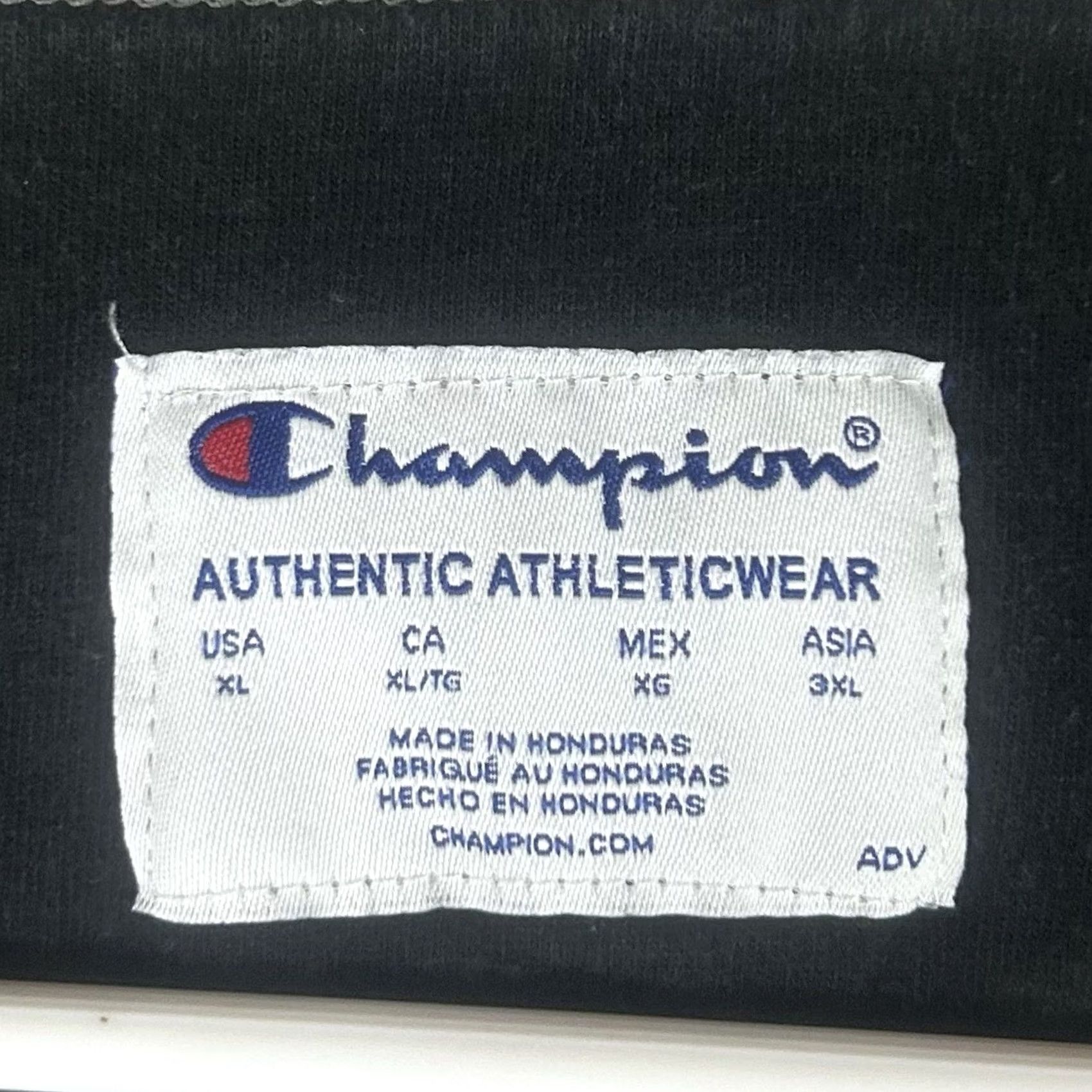 Champion Champion Sweatshirt Mens XL Crewneck Classic Big Logo Athletic Fleece Pullover Gray Logo Mens XL Size US XL / EU 56 / 4 - 2 Thumbnail