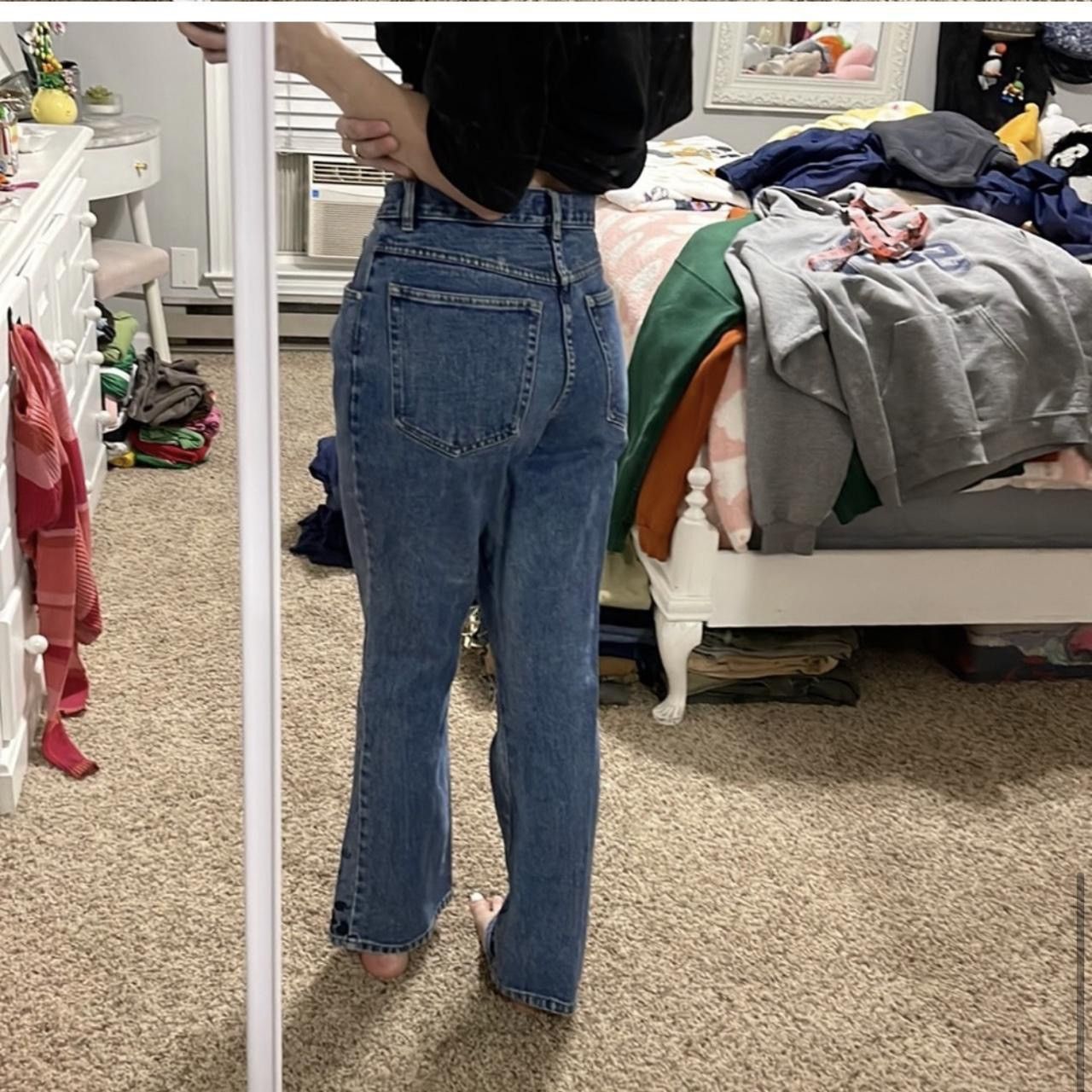 Vintage Vintage Xhilaration Embroidered Jeans Size 29" - 5 Thumbnail