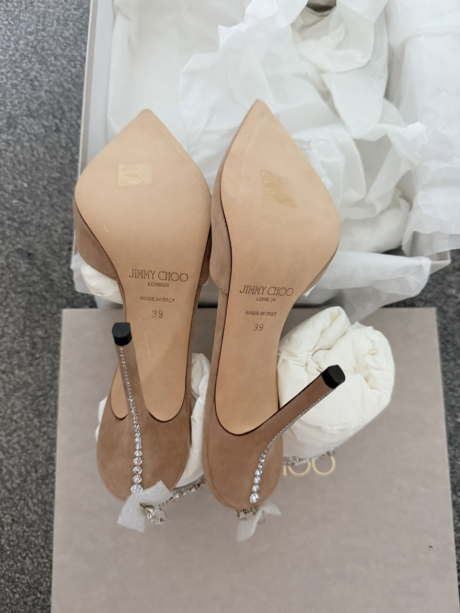 Jimmy Choo Jimmy Choo Saeda 39 EU Ballet Pink Size US 9 / IT 39 - 8 Thumbnail