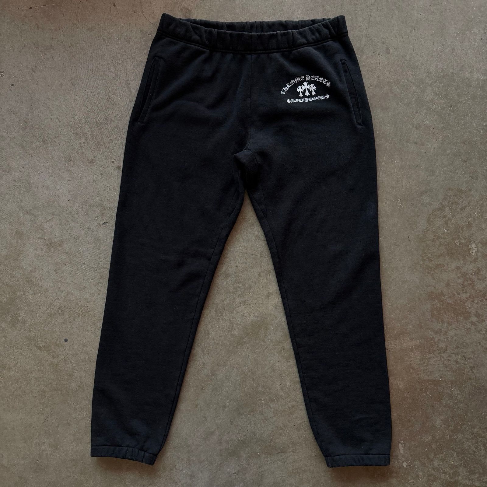 Chrome Hearts Chrome Hearts Triple Cross Embroidered King Taco Sweatpants Size US 36 / EU 52 - 1 Thumbnail