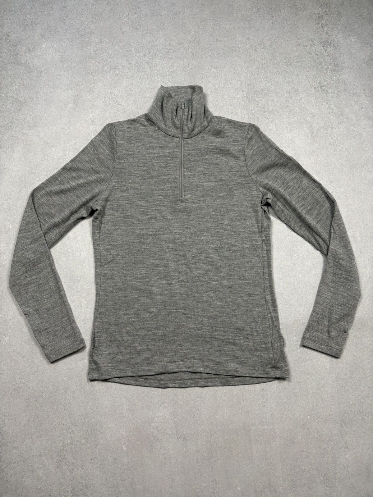 Icebreaker Icebreaker Merino Bodyfit 260 Quarter Zip Wool Base Layer L Size L / US 10 / IT 46 - 1 Thumbnail