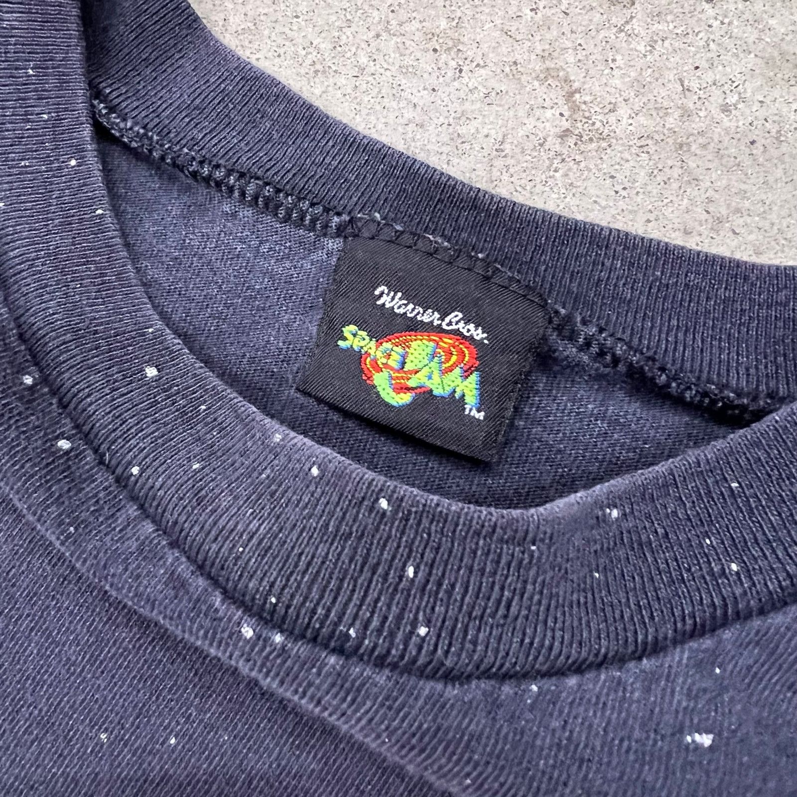 Vintage Vintage 90s Faded Space Jam AOP Bugs Bunny T Shirt Looney Size US XL / EU 56 / 4 - 2 Thumbnail
