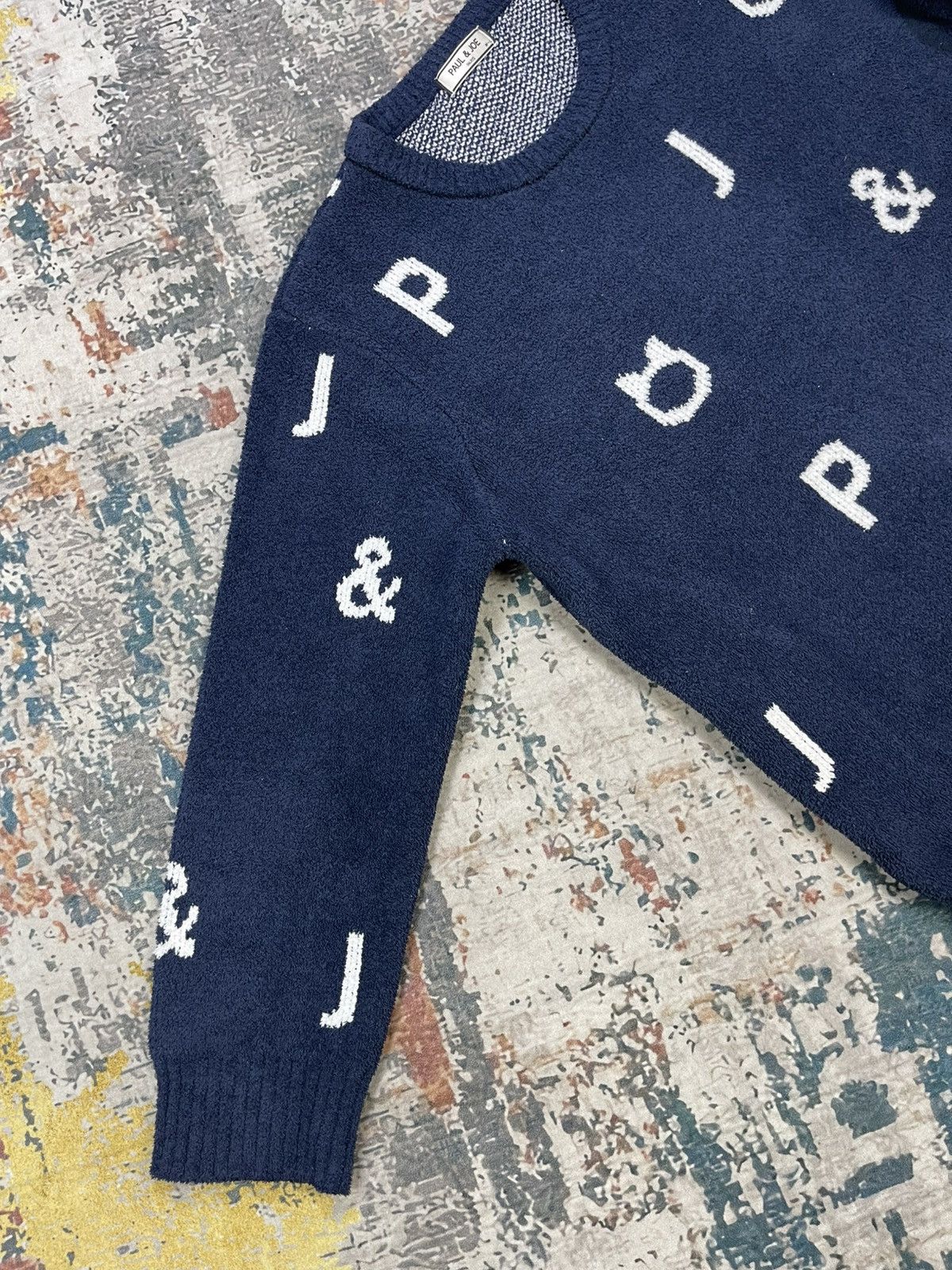 Paul & Joe Paul & Joe Overprint Thick Knit Sweater Pull Over Size US L / EU 52-54 / 3 - 7 Thumbnail