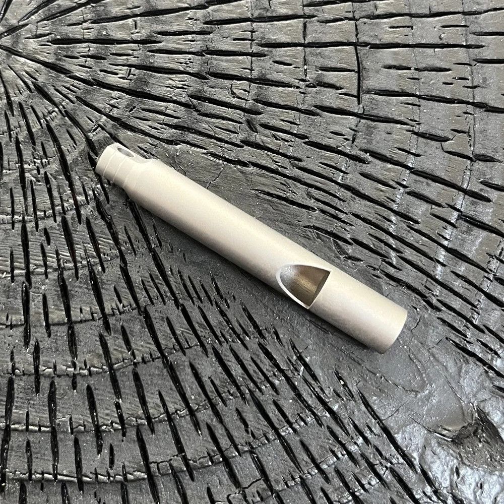 Whistles Whistle Titanium Pendant Coach Sports Camping Gift For Him Size ONE SIZE - 1 Thumbnail