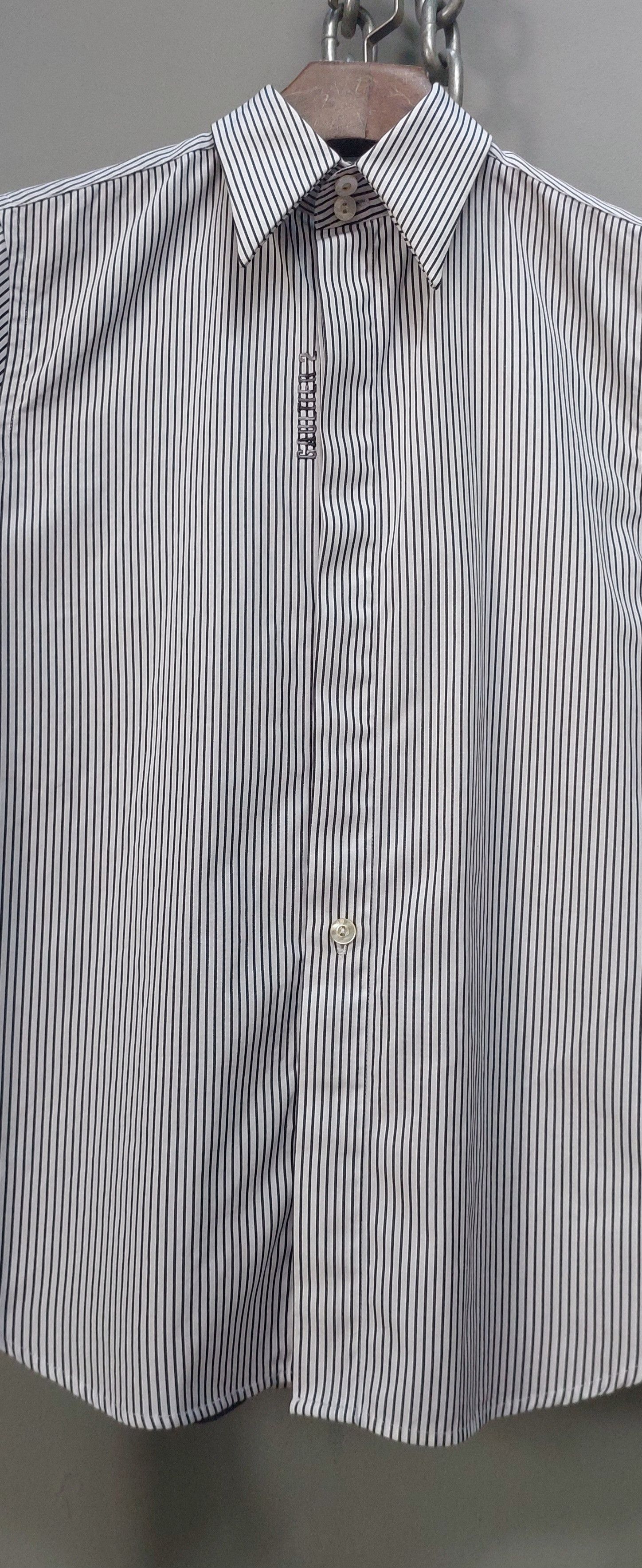 Jean Paul Gaultier Gaultier2 × Jean Paul Gaultier Black and White Stripes Size US S / EU 44-46 / 1 - 11 Thumbnail
