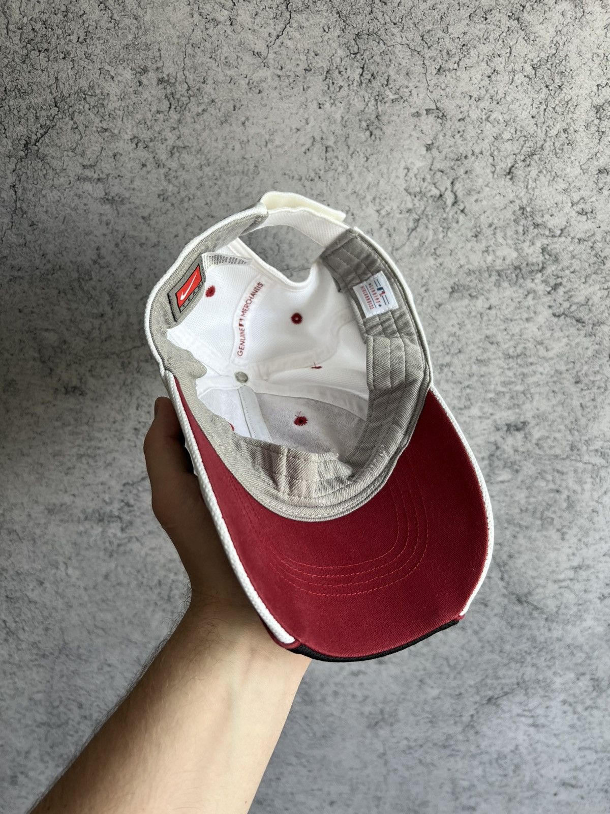 Nike Vintage Nike Team Baseball Cap Hat Genuine Merchandise 2000s Size ONE SIZE - 15 Thumbnail