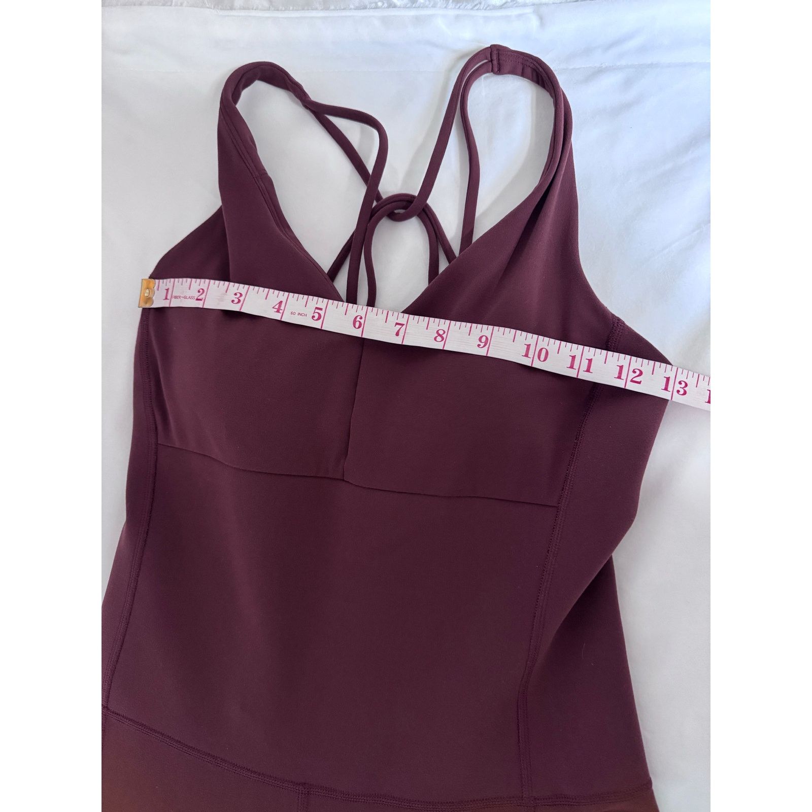 Athleta Athleta x Alicia Keys Transcend Bodysuit Dark Cherrywood Size S / US 4 / IT 40 - 6 Thumbnail