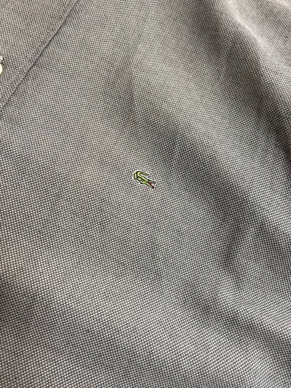 Lacoste × Vintage Lacoste Embroidered Logo Casual Shirt 6653AC Size US XXL / EU 58 / 5 - 15 Thumbnail
