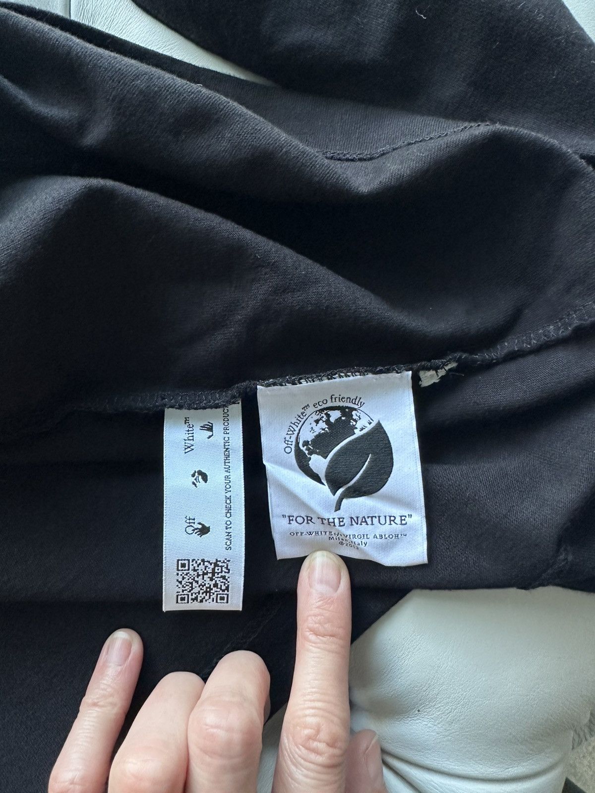 Off-White Off-White Arrows Long Sleeve T-Shirt – Black/Green Size US XL / EU 56 / 4 - 5 Thumbnail