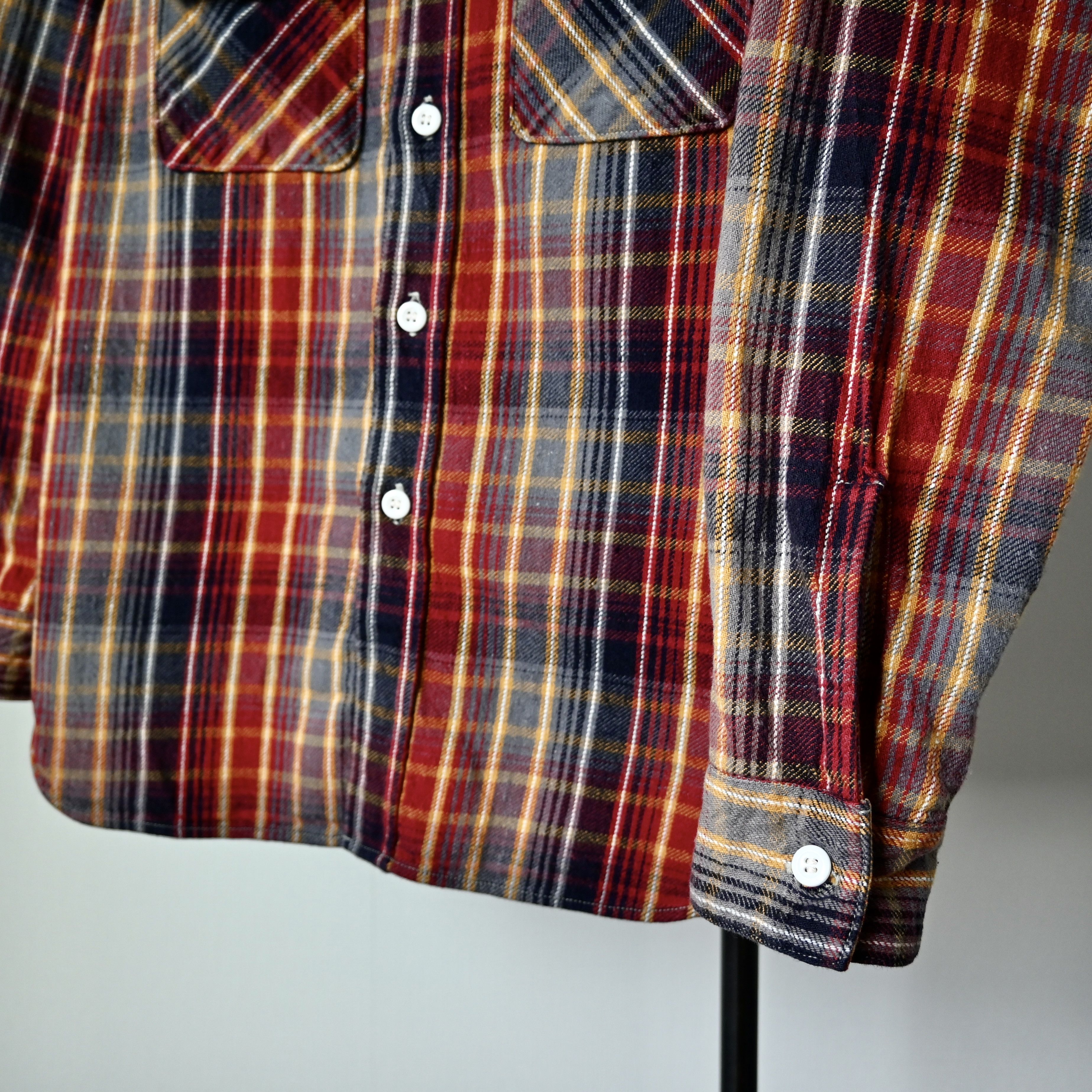 Warehouse & Co. DUBBLE WORKS by Warehouse heavyweight flannel shirt, 36 Size US XS / EU 42 / 0 - 11 Thumbnail