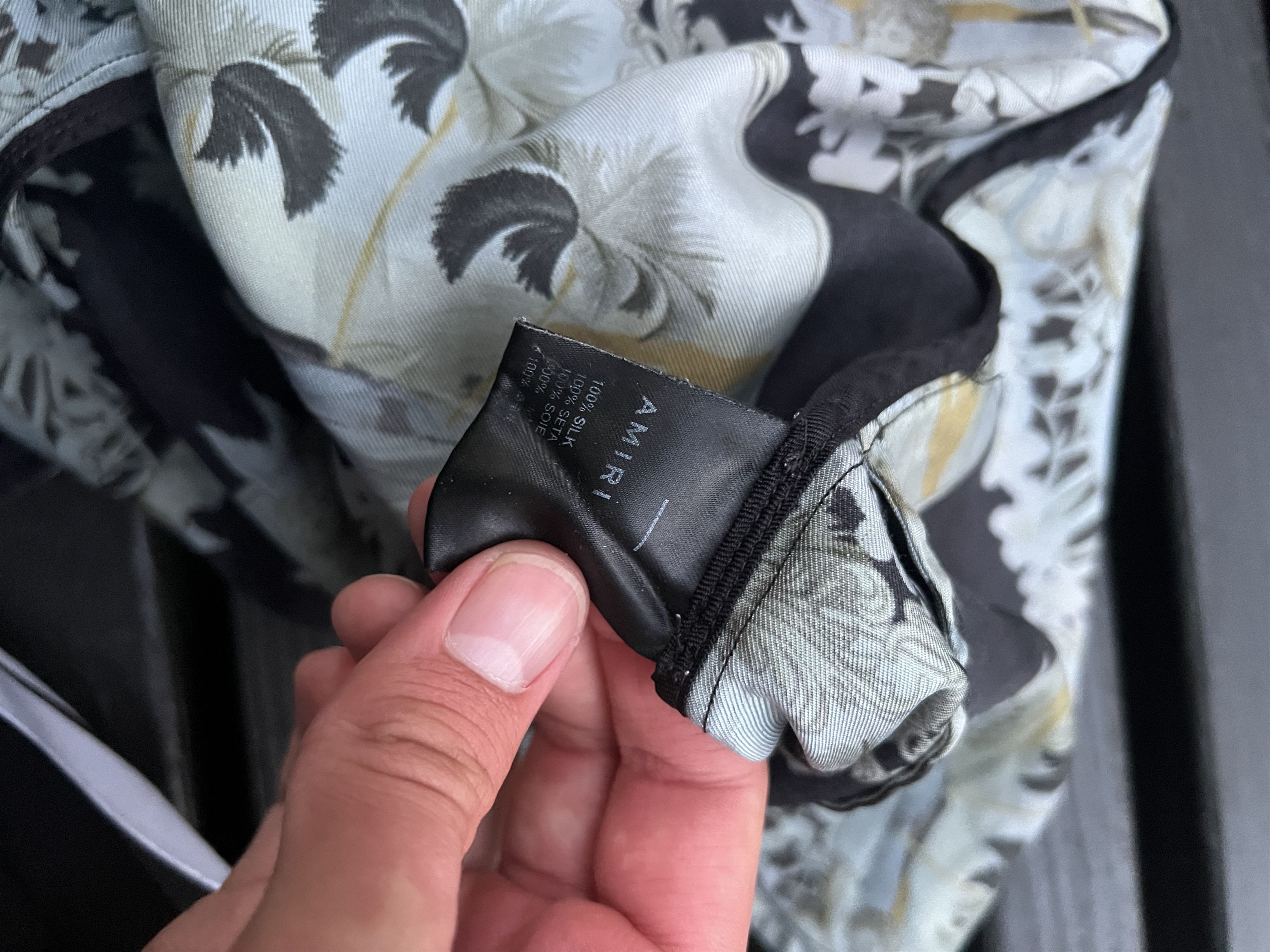 Amiri Amiri Silk Palms Shorts Size US 32 / EU 48 - 5 Thumbnail
