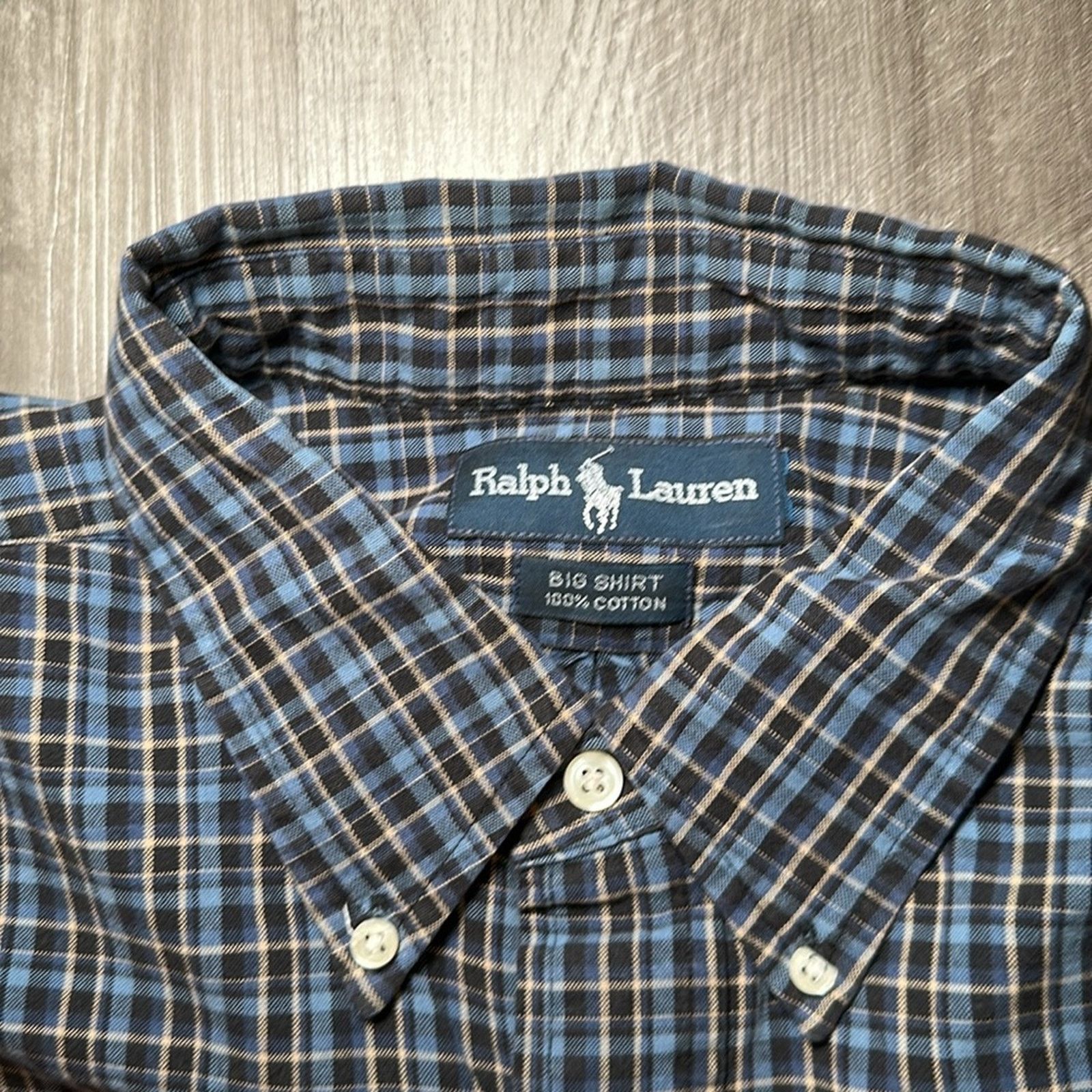 Ralph Lauren Ralph Lauren Big Shirt Long Sleeve Button Down - Large Size US L / EU 52-54 / 3 - 6 Thumbnail