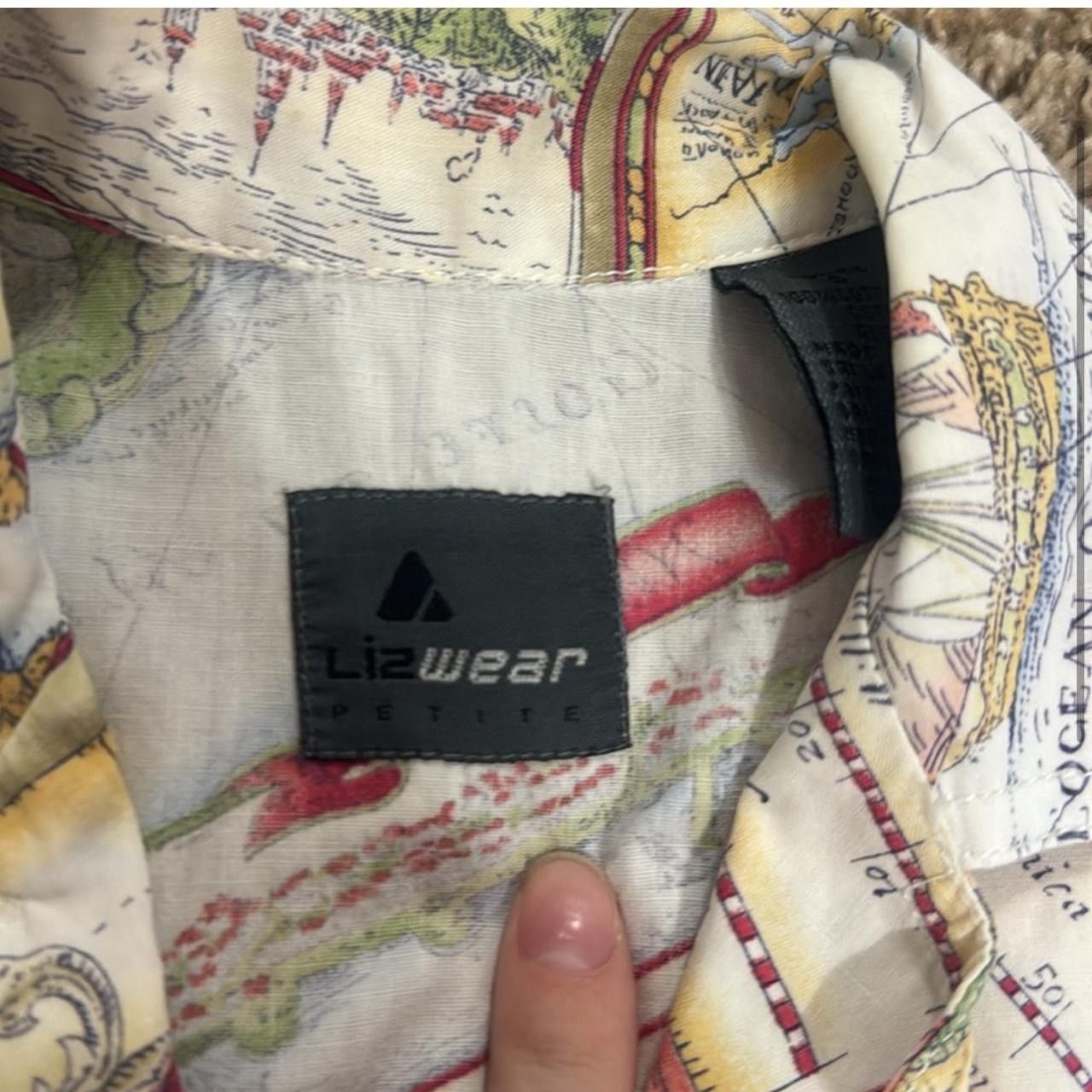 Vintage Vintage World Map Button Down Size S / US 4 / IT 40 - 3 Thumbnail