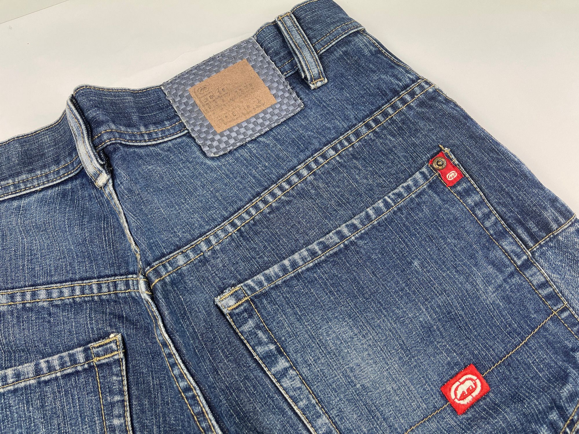 Ecko Unltd. Ecko Unltd shorts, vintage hip hop baggy jeans, 90s size 32 Size US 32 / EU 48 - 7 Thumbnail