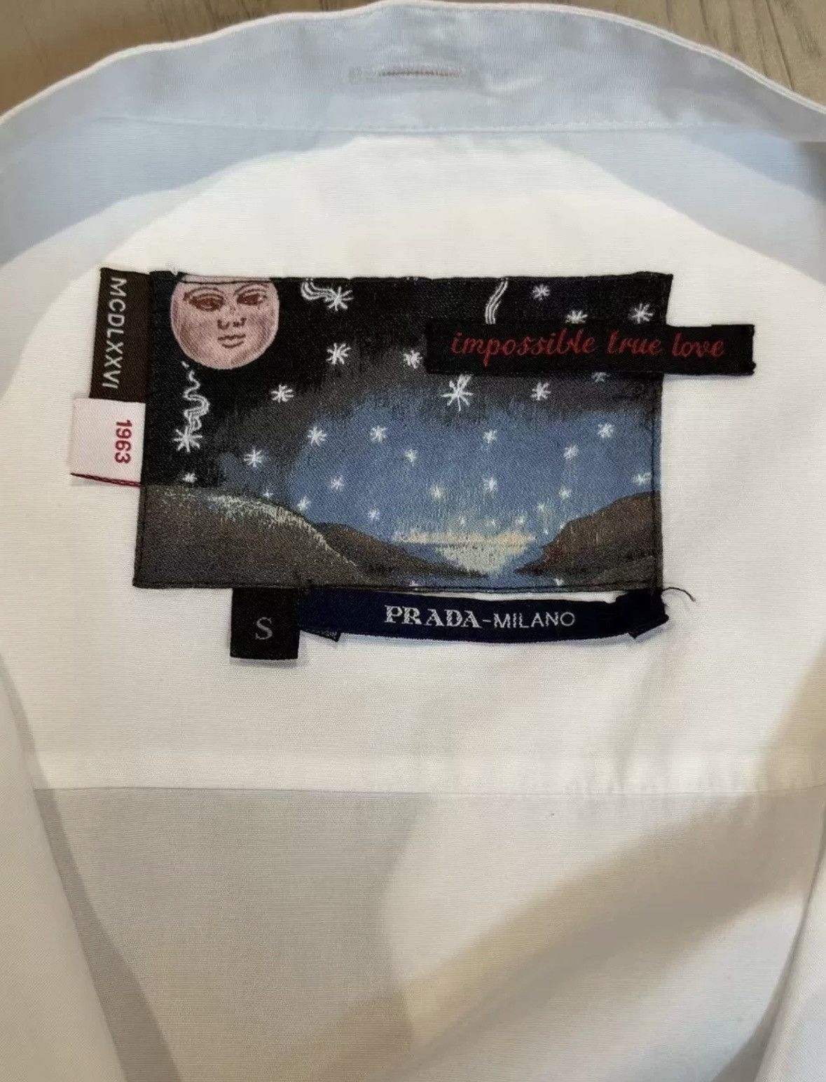 Prada Prada 16aw impossible ture love Size US S / EU 44-46 / 1 - 3 Thumbnail