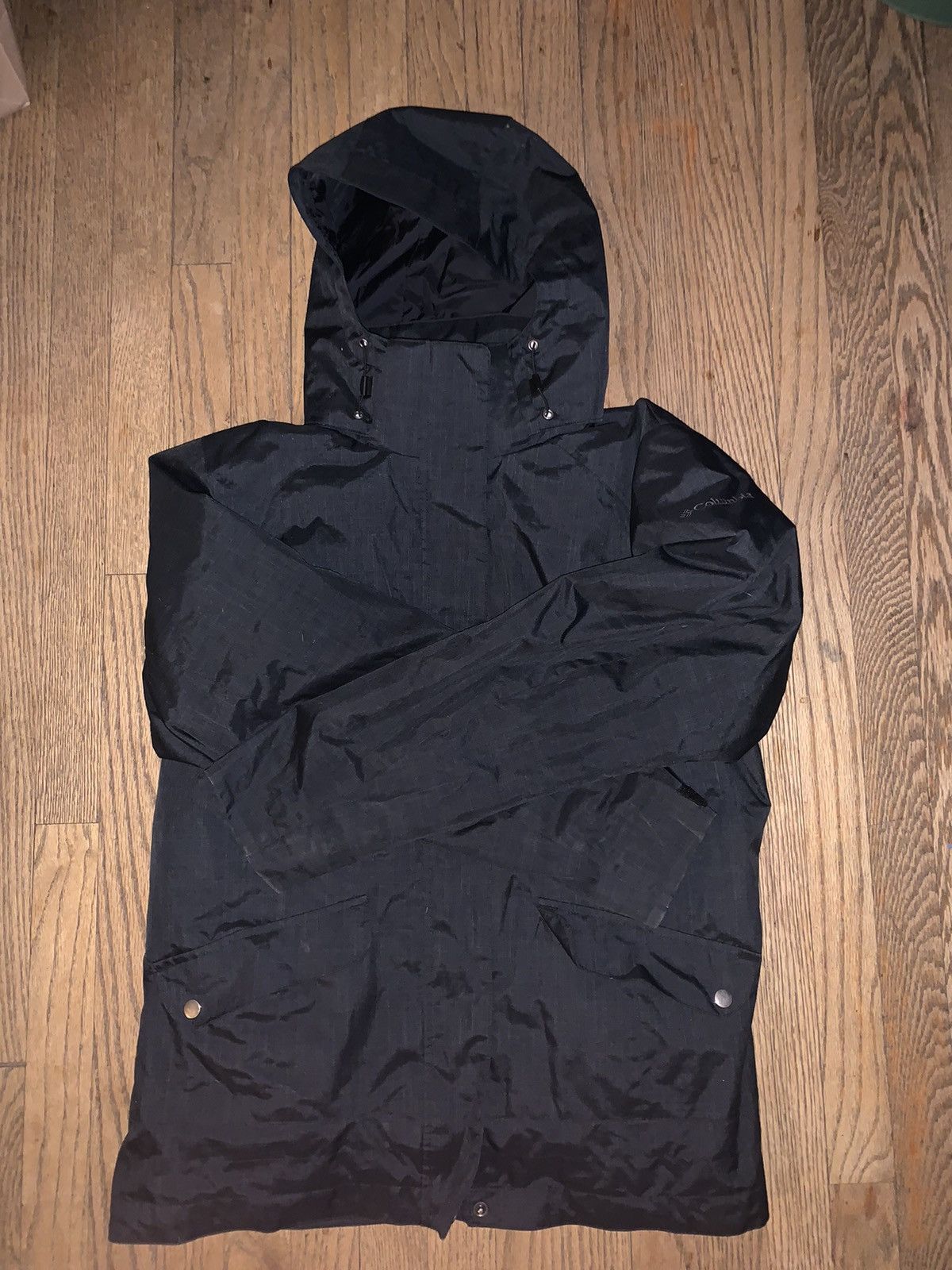 Image of Interchange Columbia Coat in Black, Men's (Size XL)